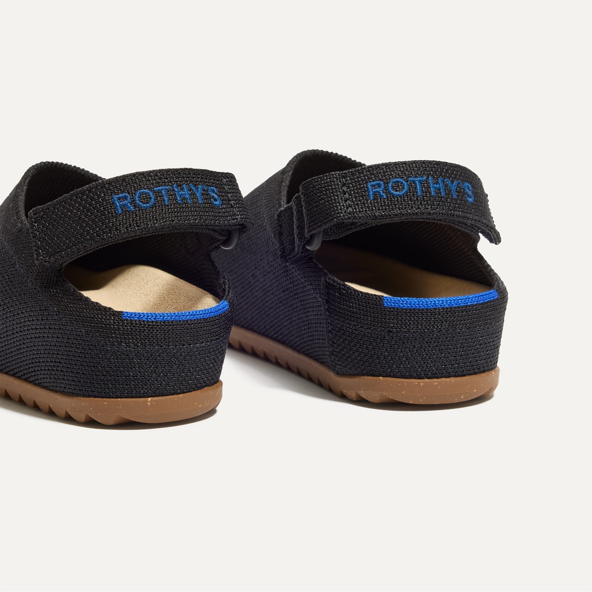 Rothy's The Kids Clog zoccoli bimbo nero suola antiscivolo