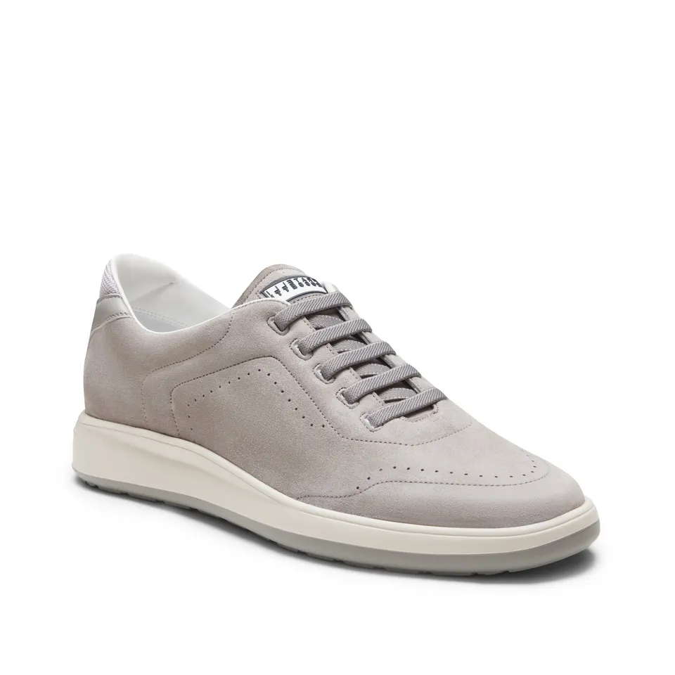 F.lli Rossetti 47445 Sneaker Suede Uomo Acciaio Gomma