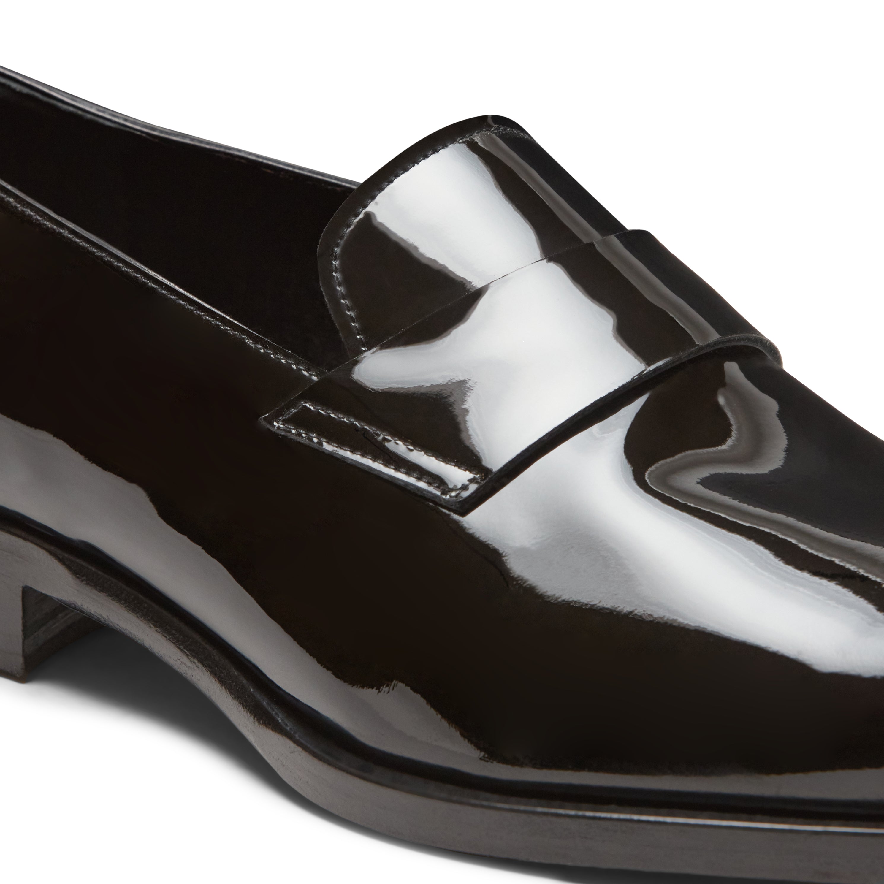 F.lli Rossetti 12852 Slipper Vernice Uomo Nera Pelle Lucida