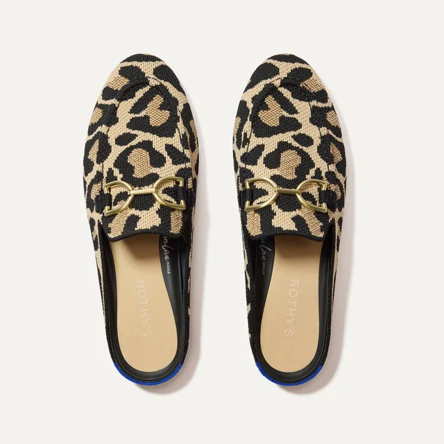 Rothy's The Double Bit Loafer Mule mocassini Desert Cat