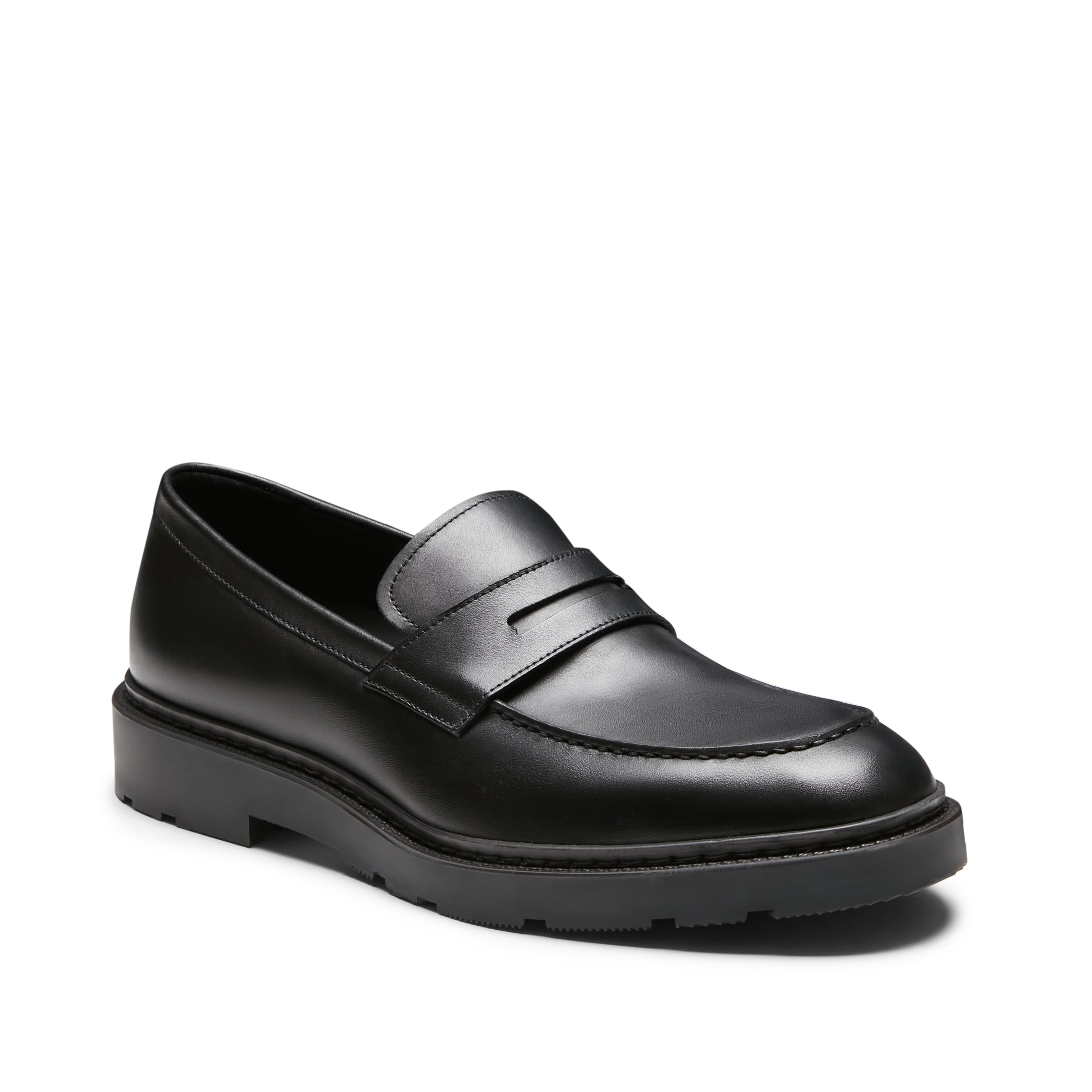 F.lli Rossetti 47208 Mocassino Pelle Nero Classico Uomo