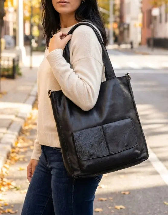 Sandro Barbera & Figli Borse BAUN55 borsa spalla pelle nero