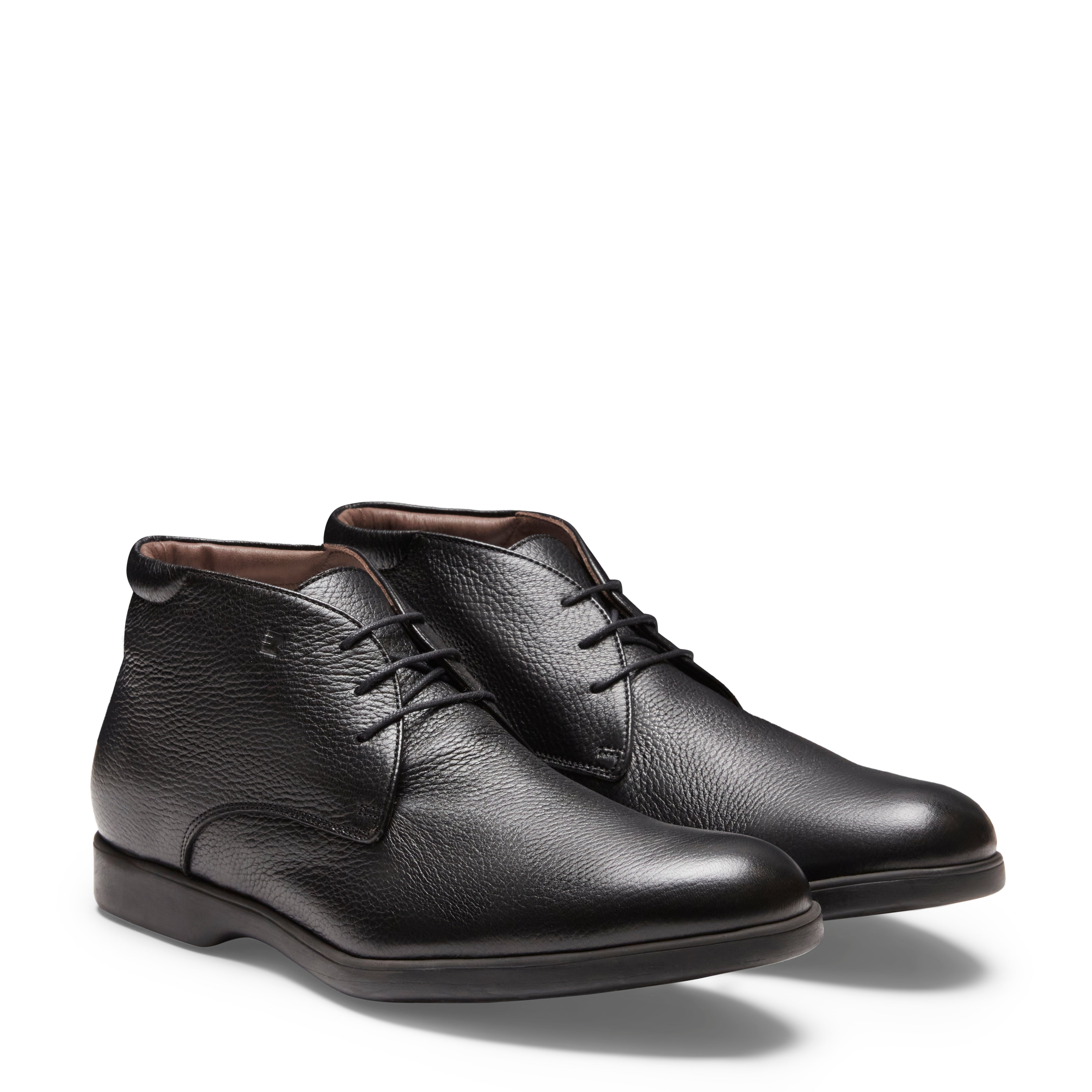 F.lli Rossetti 44614 Desert Boot Uomo Pelle Nero