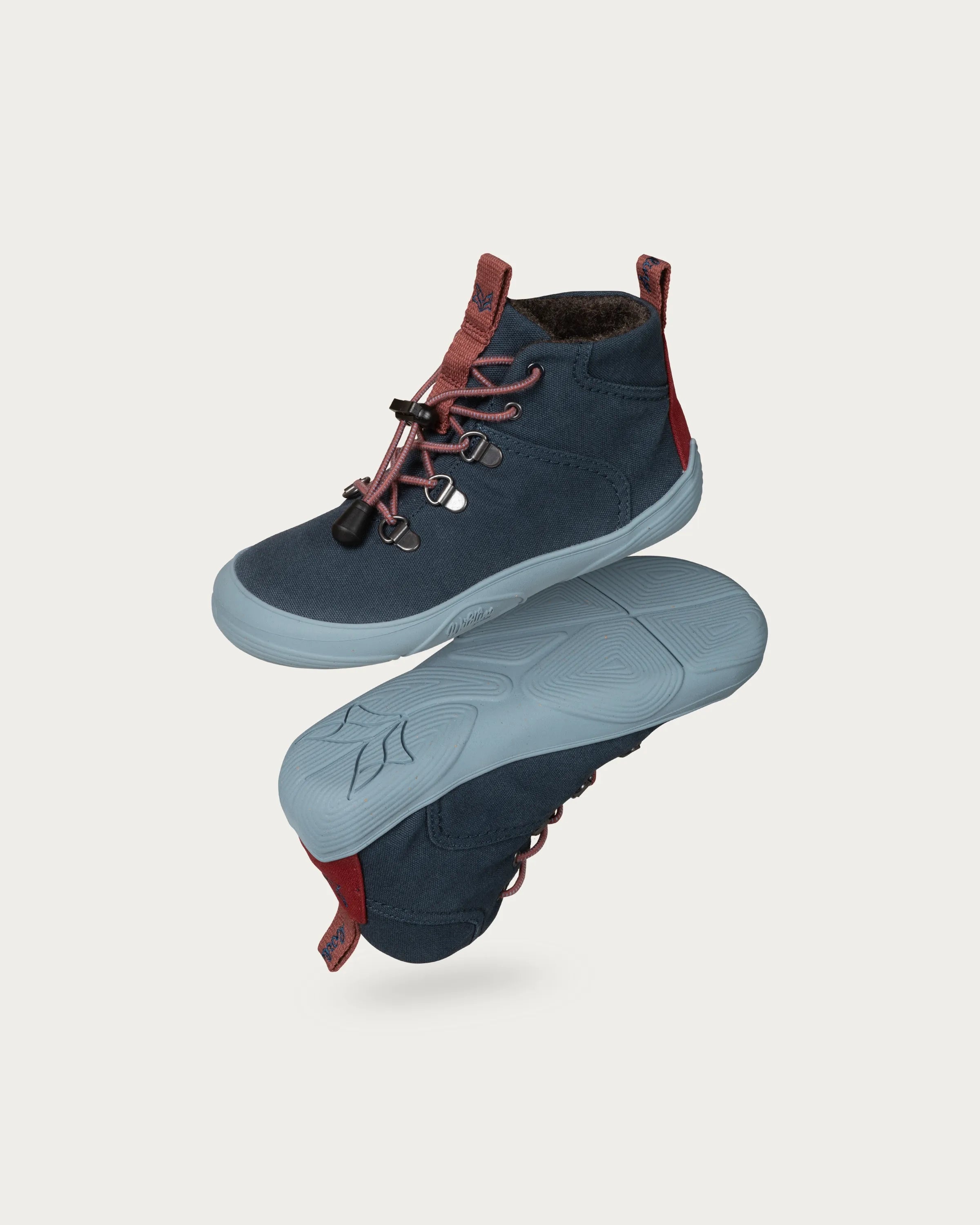 Wildling Tejo Blueberry Stivaletti Cotone Blu Bambini