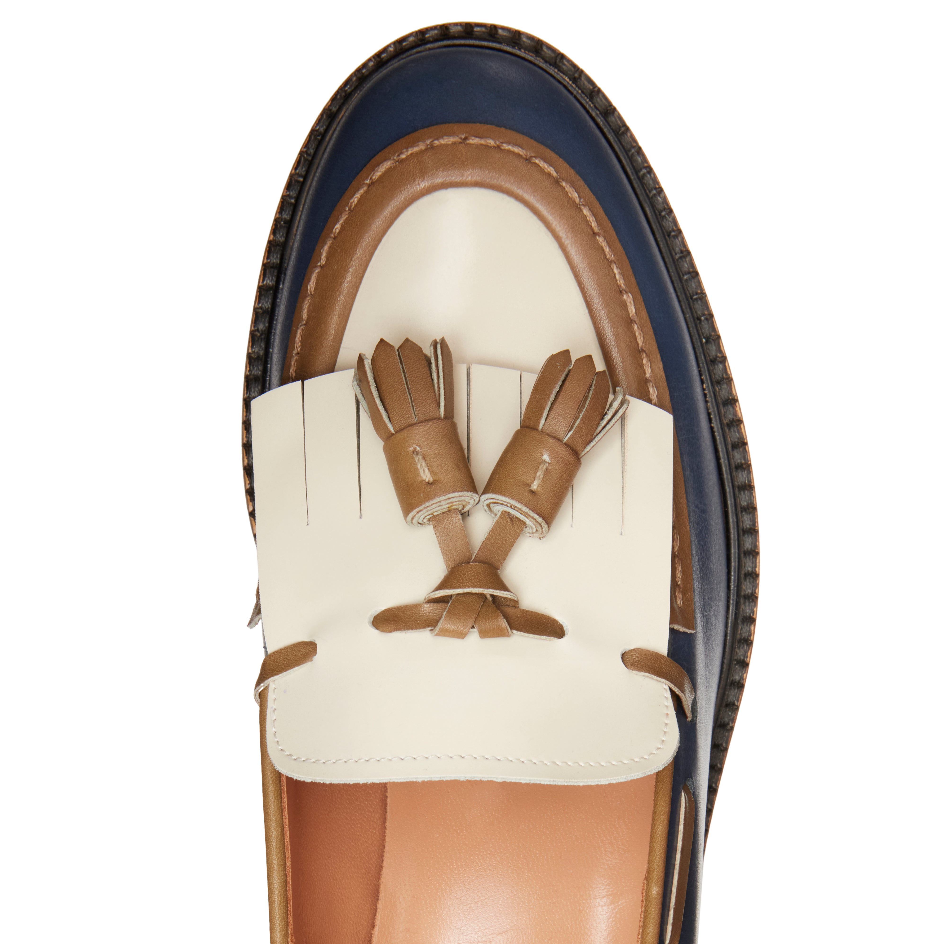 F.lli Rossetti Brera 68287 mocassino donna navy nappine
