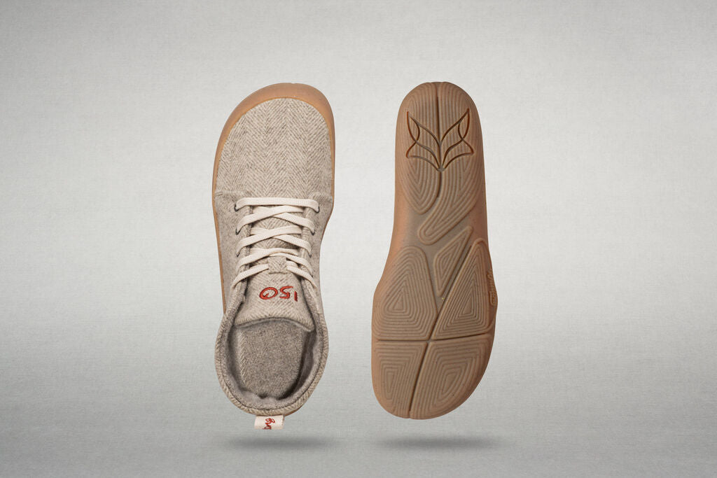 Wildling Perto Resouled scarpe barefoot lana naturale