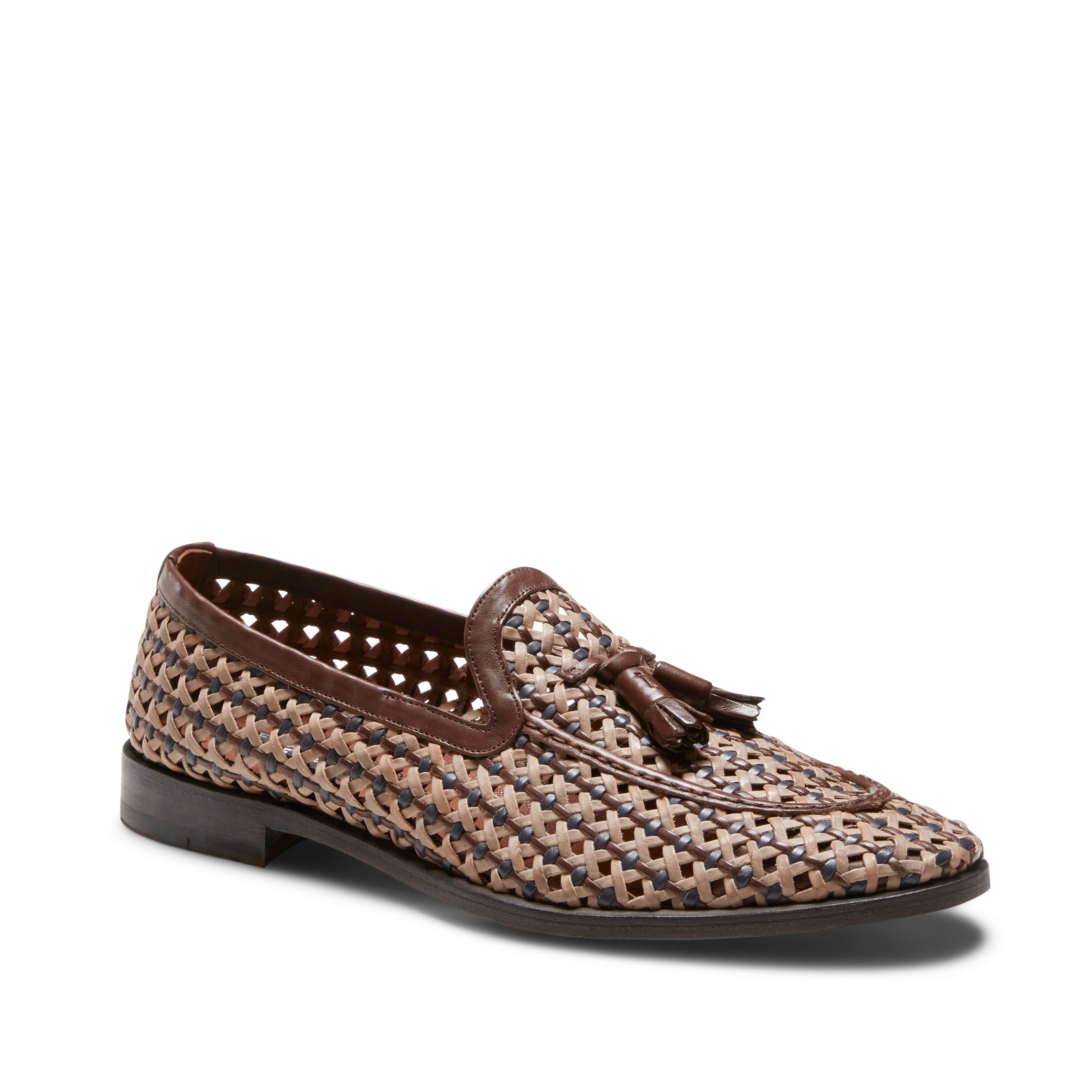 F.lli Rossetti Brera Mocassino Uomo Pelle Mogano Beige