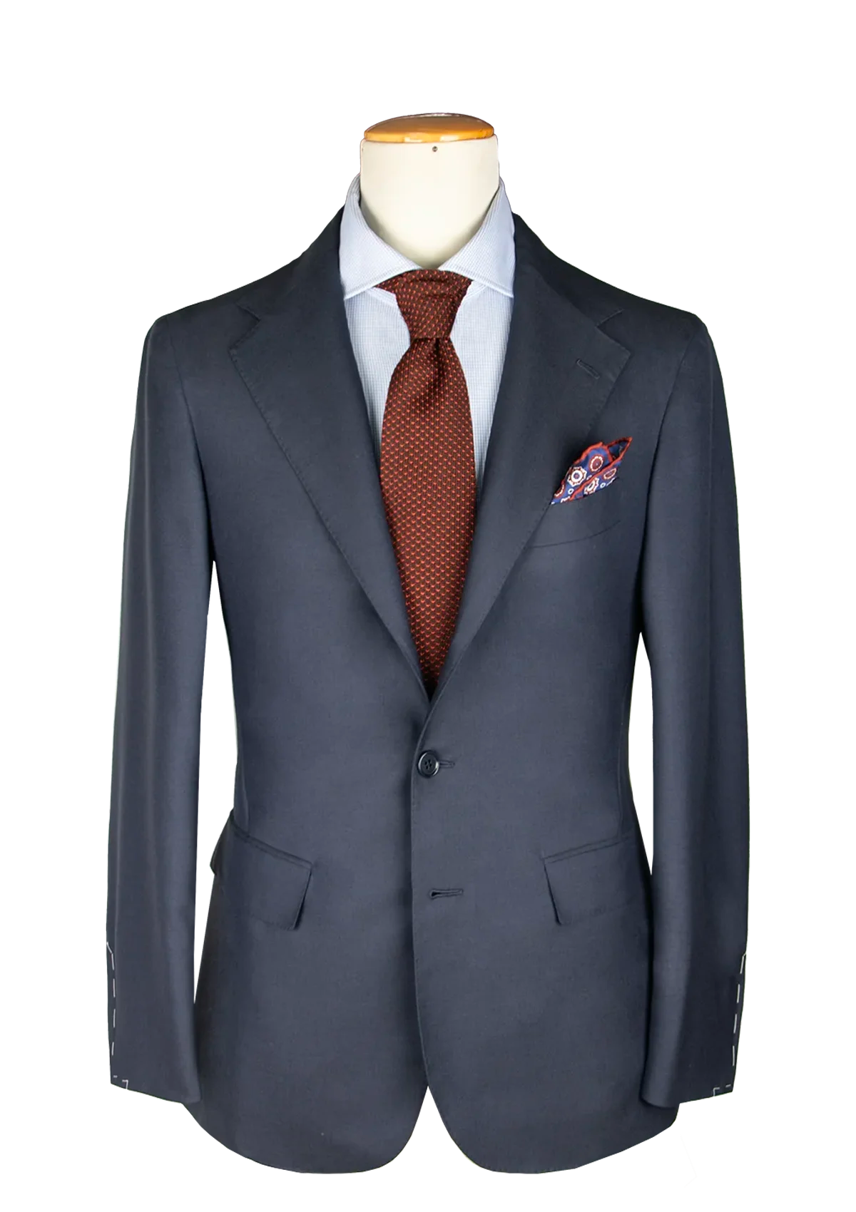 Stefano Bemer Blazers SV2092 giacca lana blu destrutturata