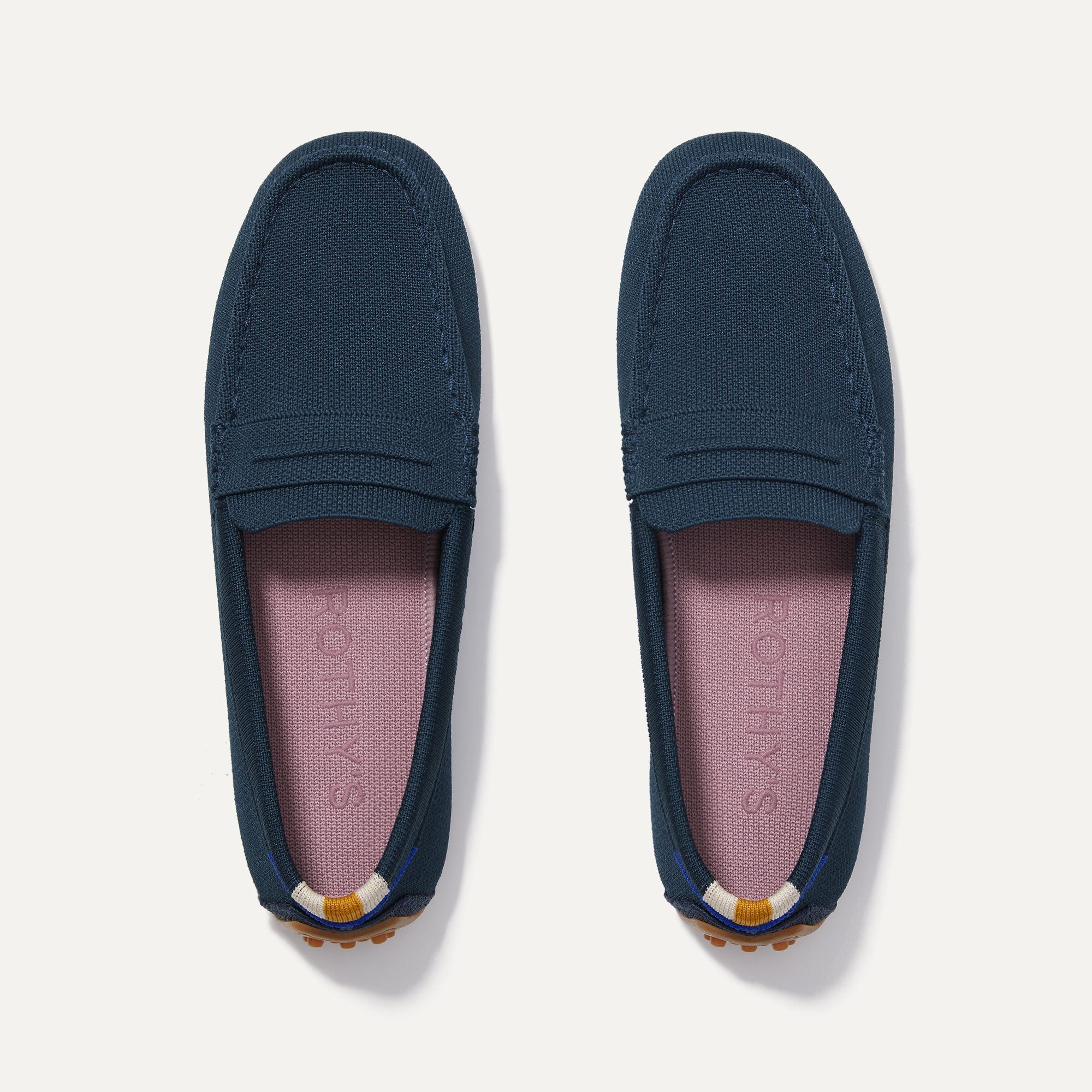 Rothy's The Driver mocassino donna Deep Chocolate leggero