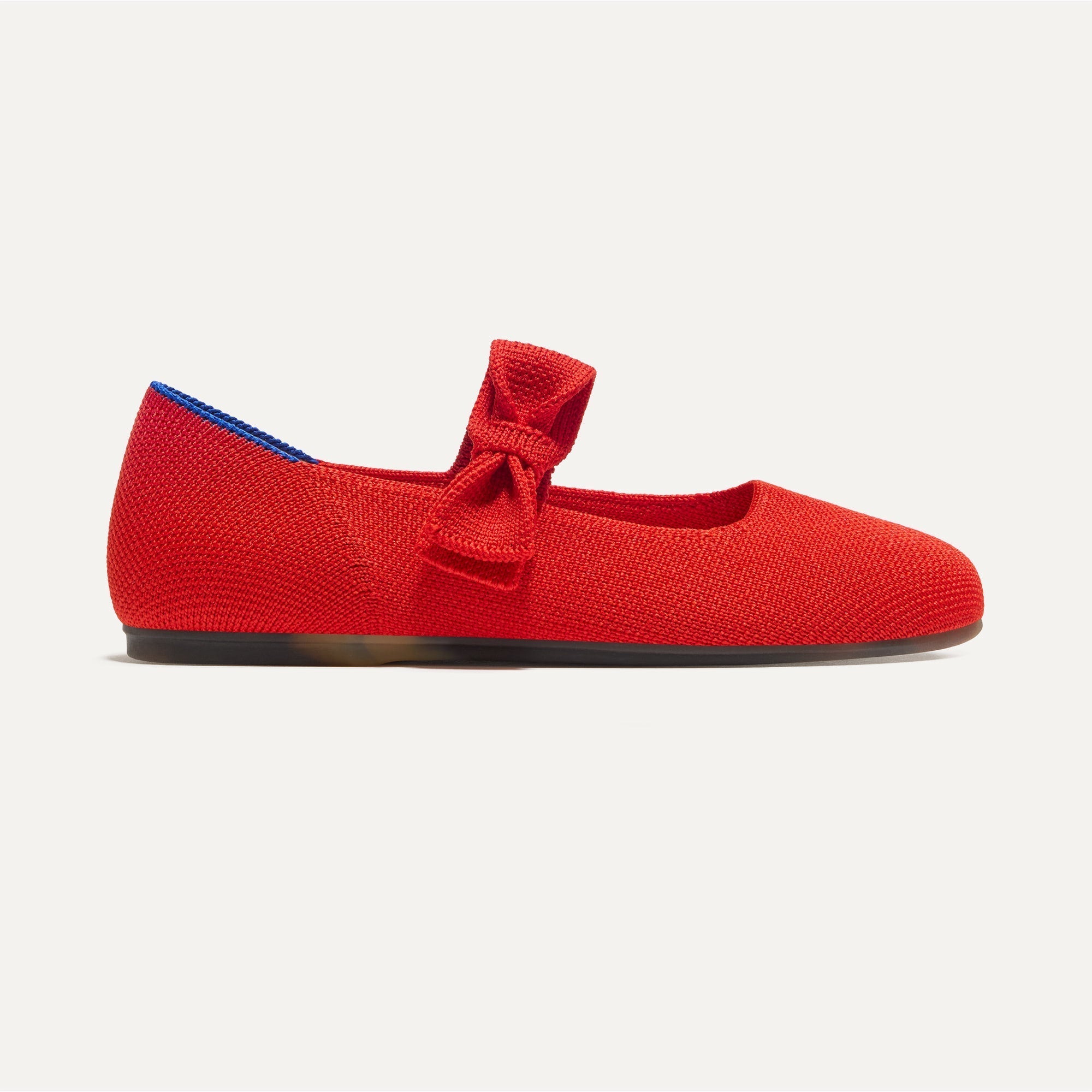 Rothy's The Kids Tux Bow Mary Jane scarpe rosse fiocco rosso