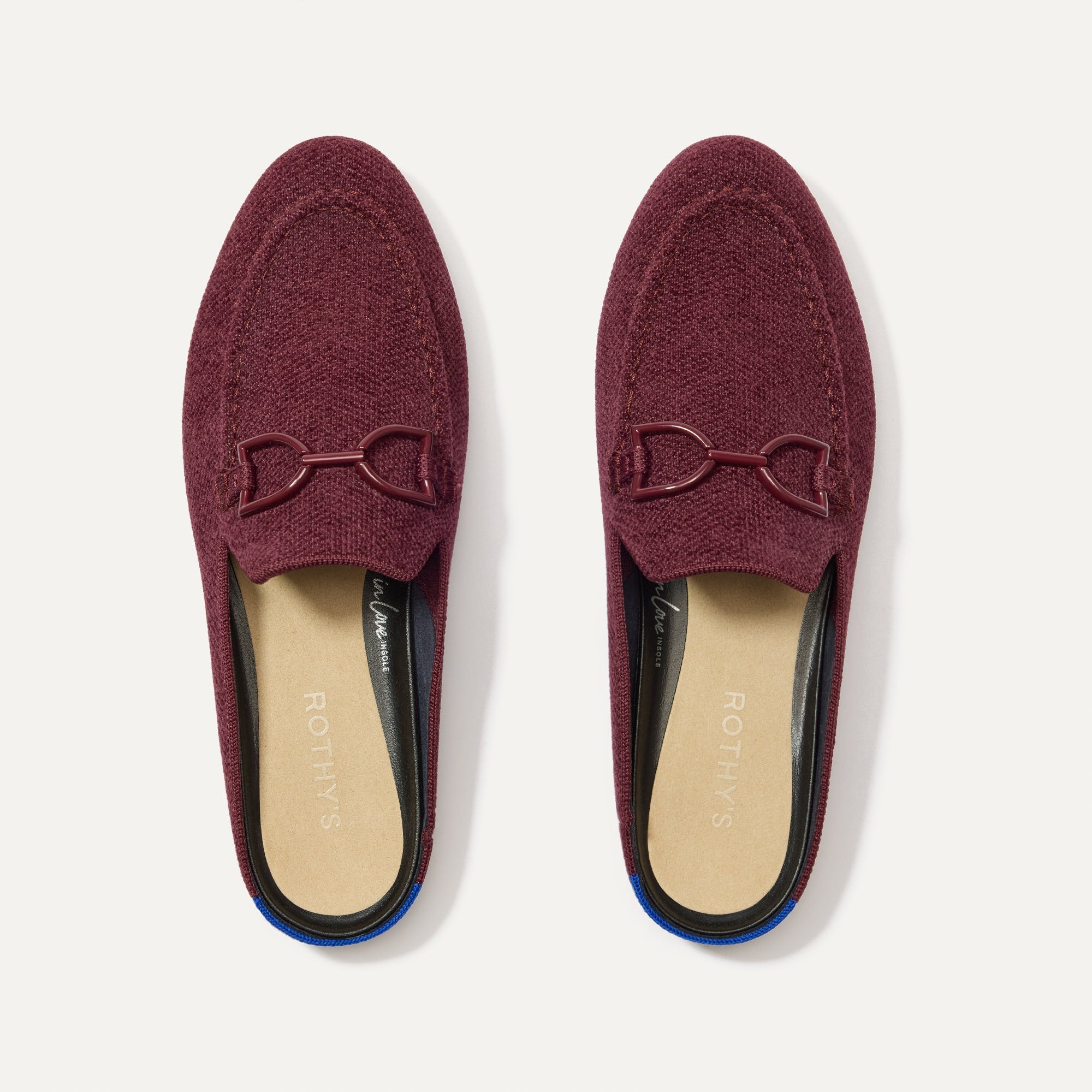 Rothy's Double Bit Loafer Mule sabot Desert Cat comodo
