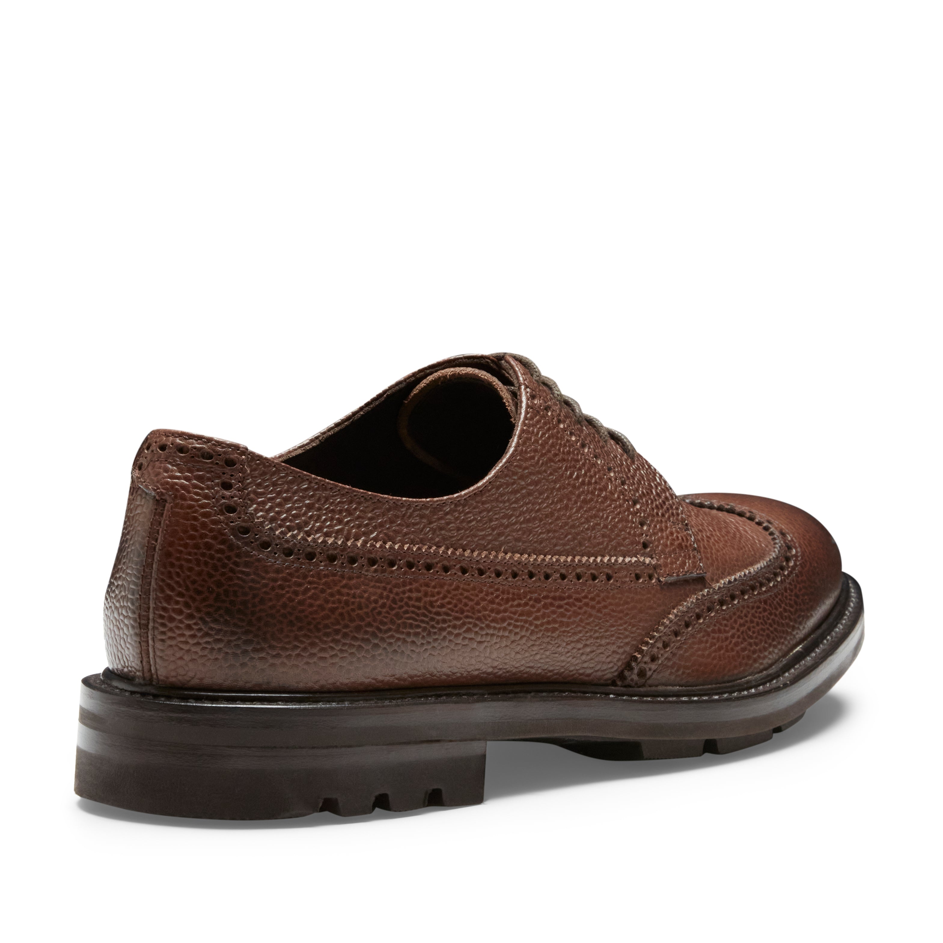 F.lli Rossetti 15307 stringata derby uomo mandorla brogue