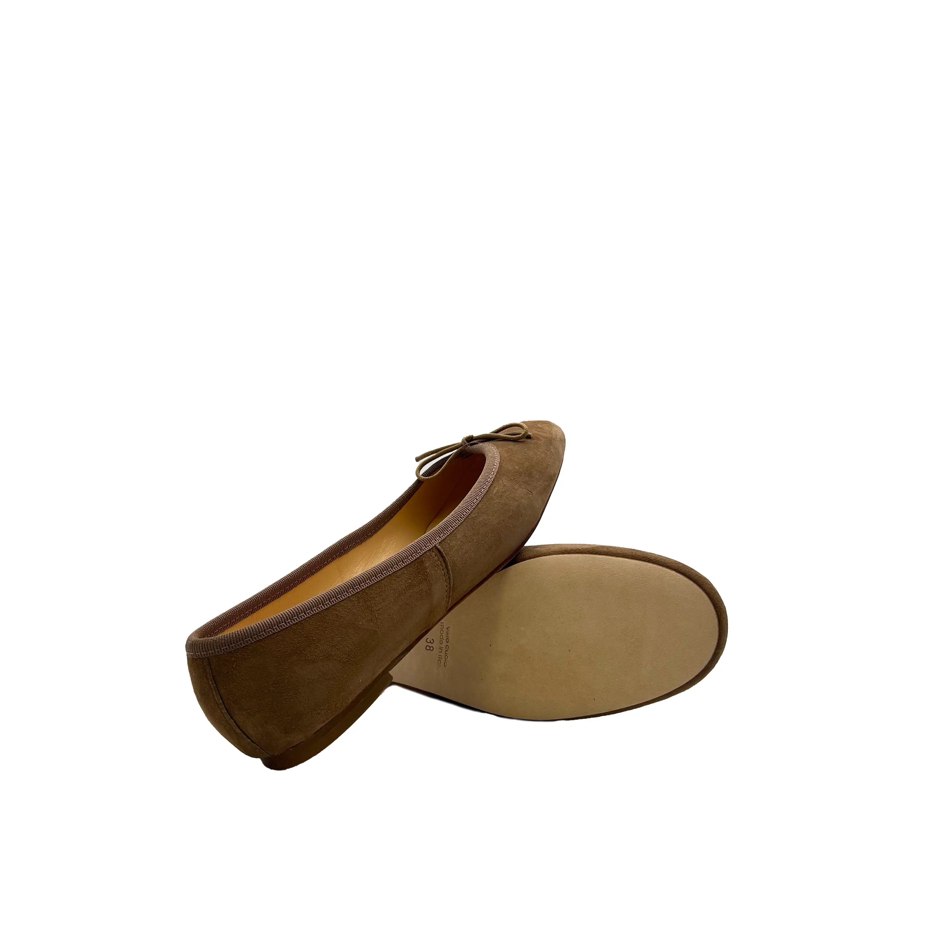 Sandro Barbera 1001 Suede Safari ballerina donna safari pelle