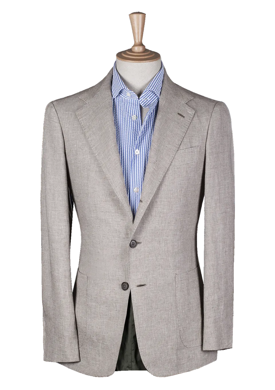 Stefano Bemer SV2114 blazer cotone lino beige taglia 50