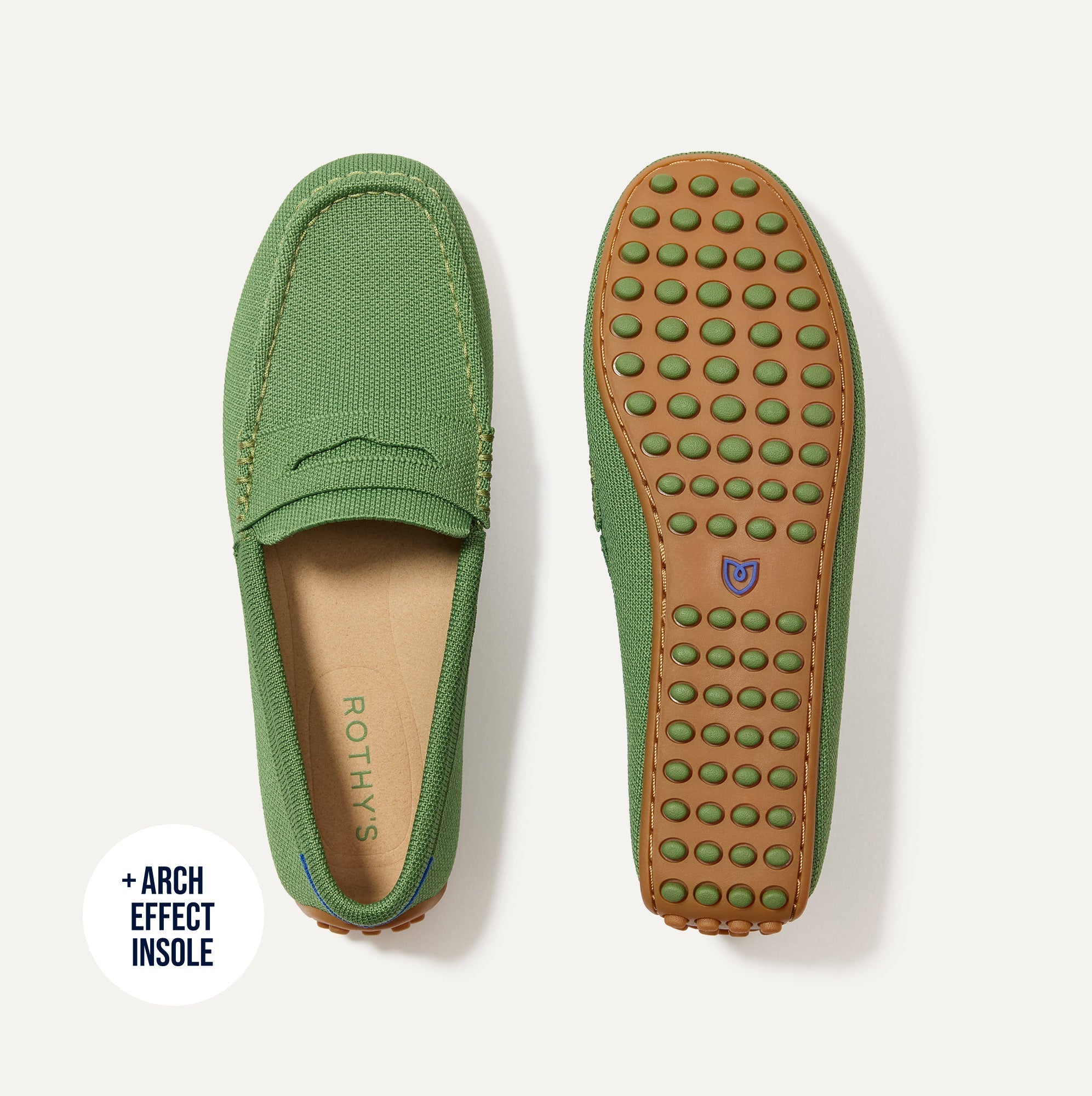 Rothy's The Daily Driver mocassini Sprout verde donna