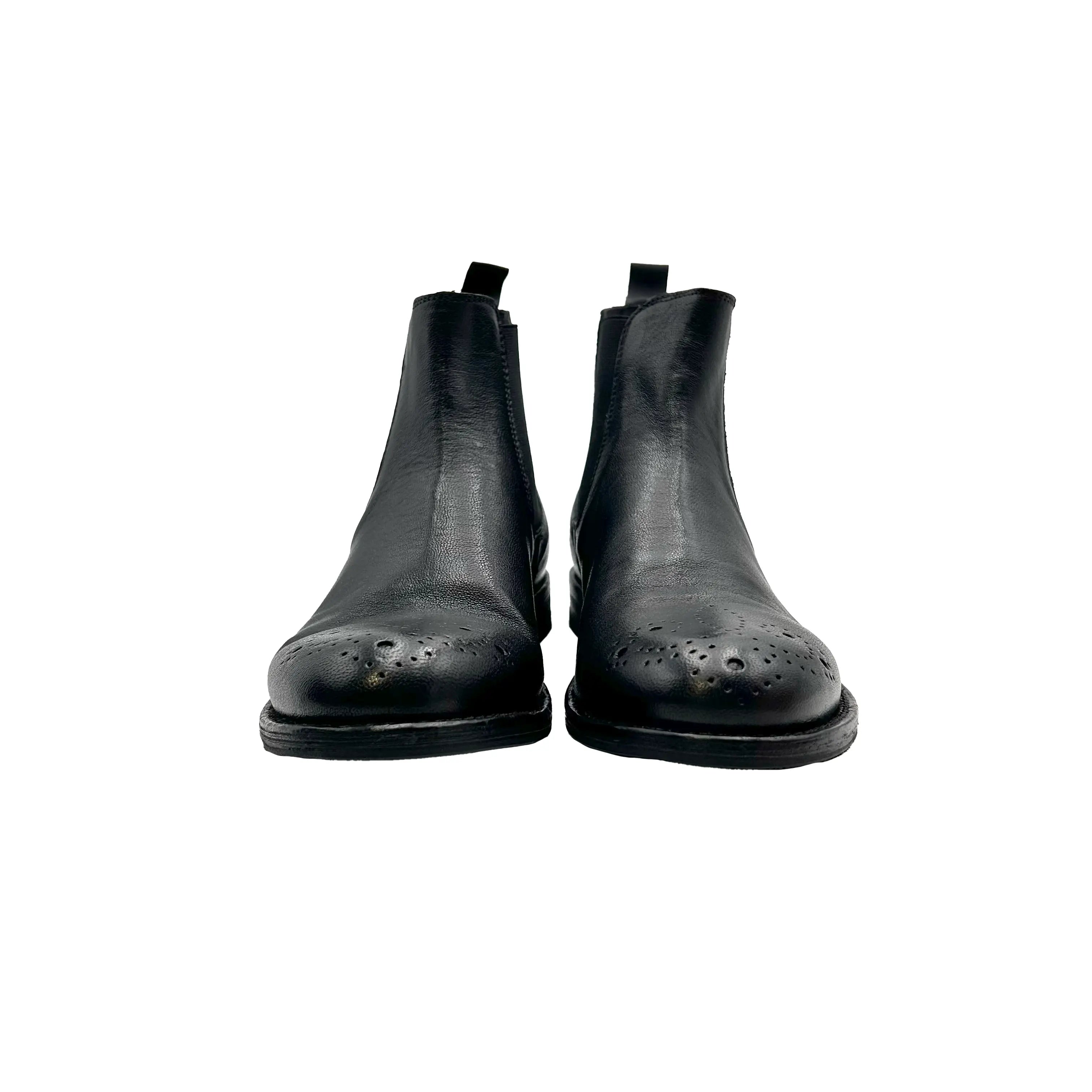 Sandro Barbera Stone Wax D30206 Fiore stivaletti donna nero