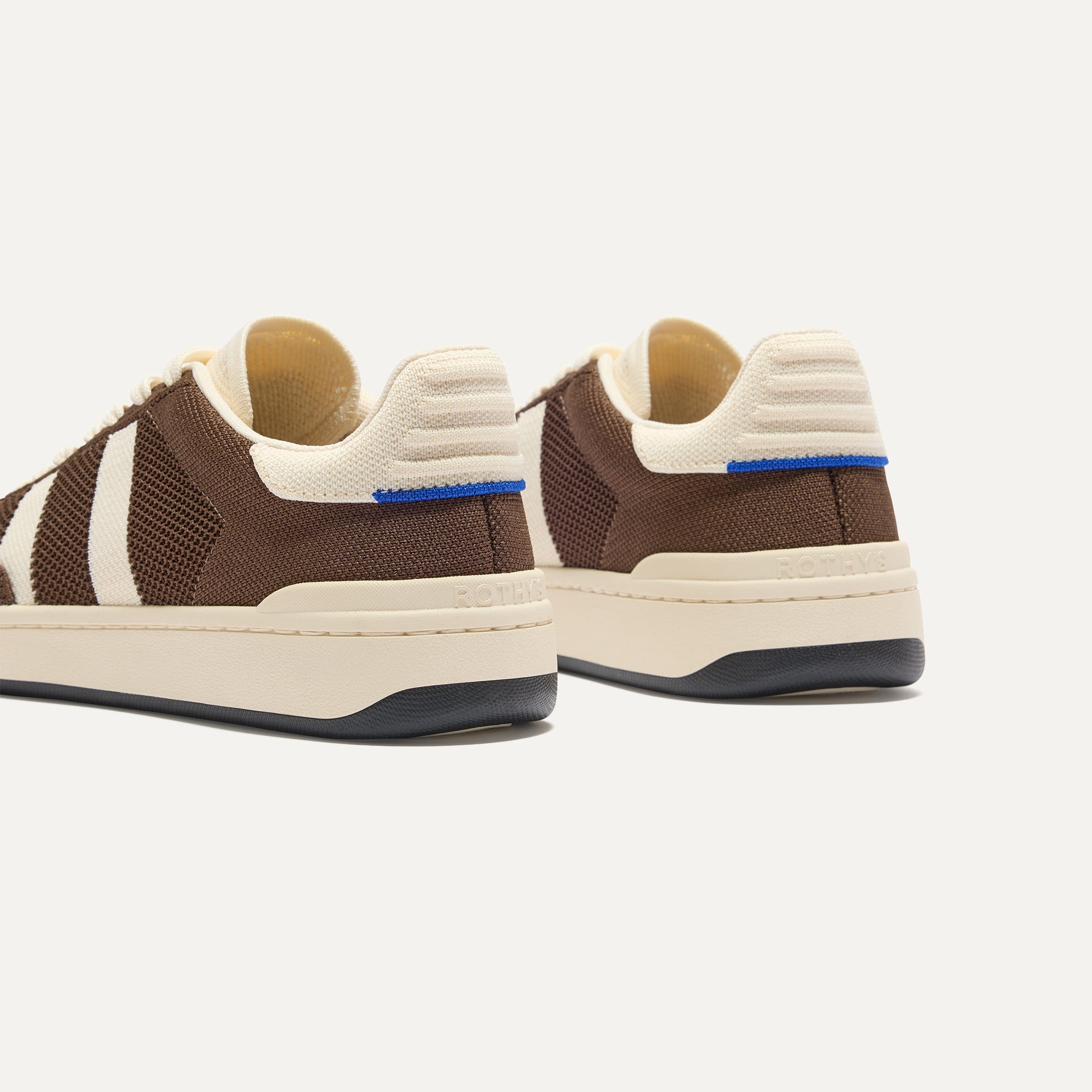 Rothy's The Men's Court Sneaker sneakers Dugout marrone avorio