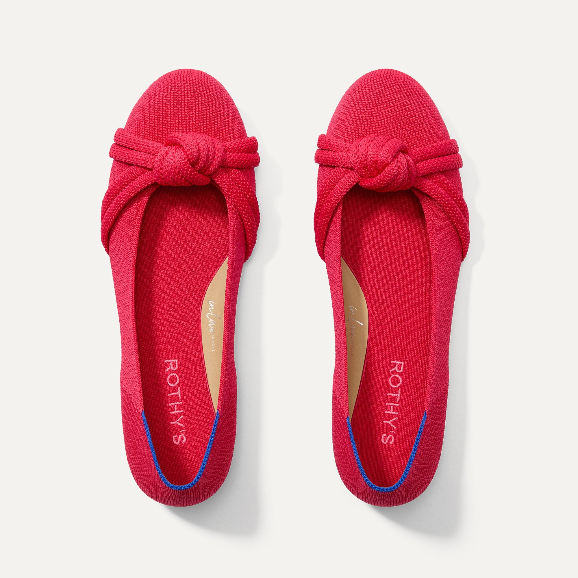 Rothy's The Knot Ballet Flat ballerine nere nodo comode
