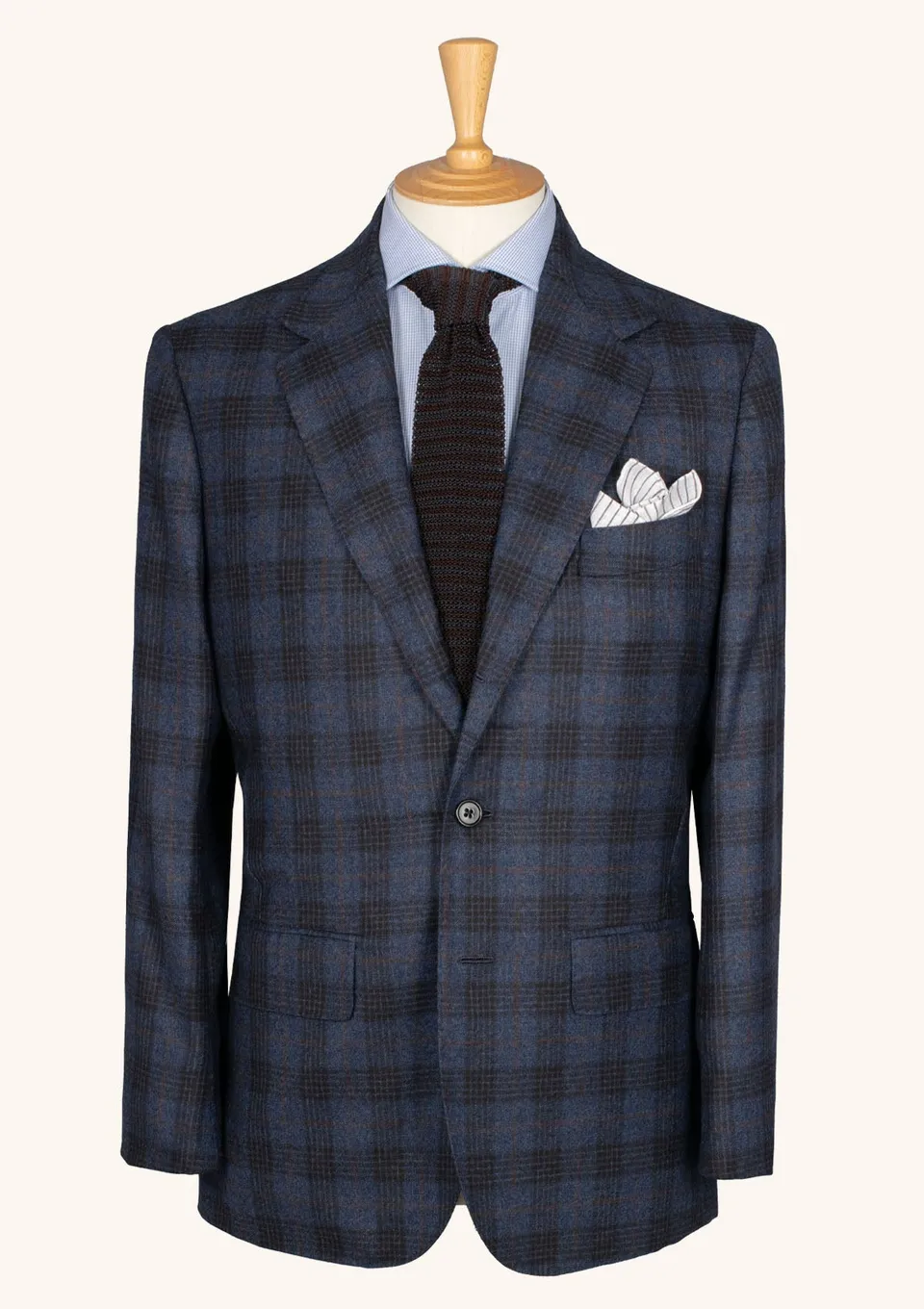 Stefano Bemer Blazers SV2132 blazer quadri cashmere