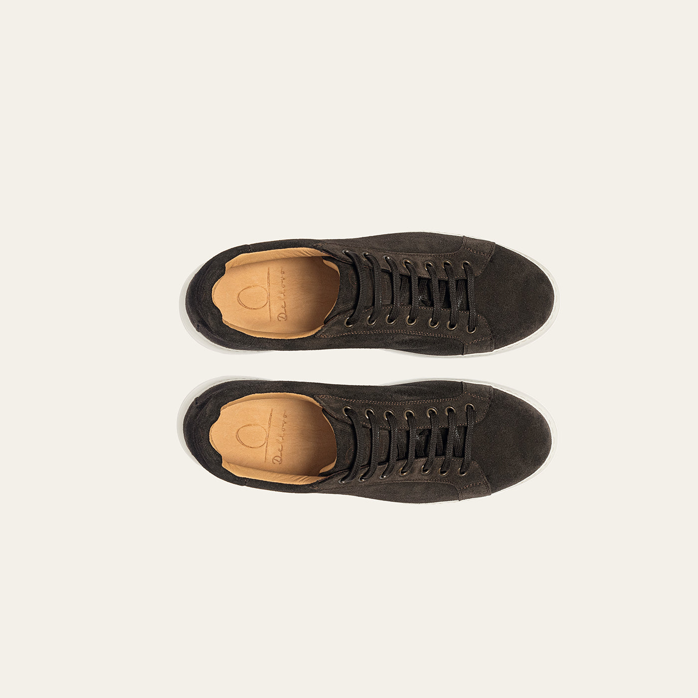 Dellovo Gaiola sneaker camoscio blu suola light
