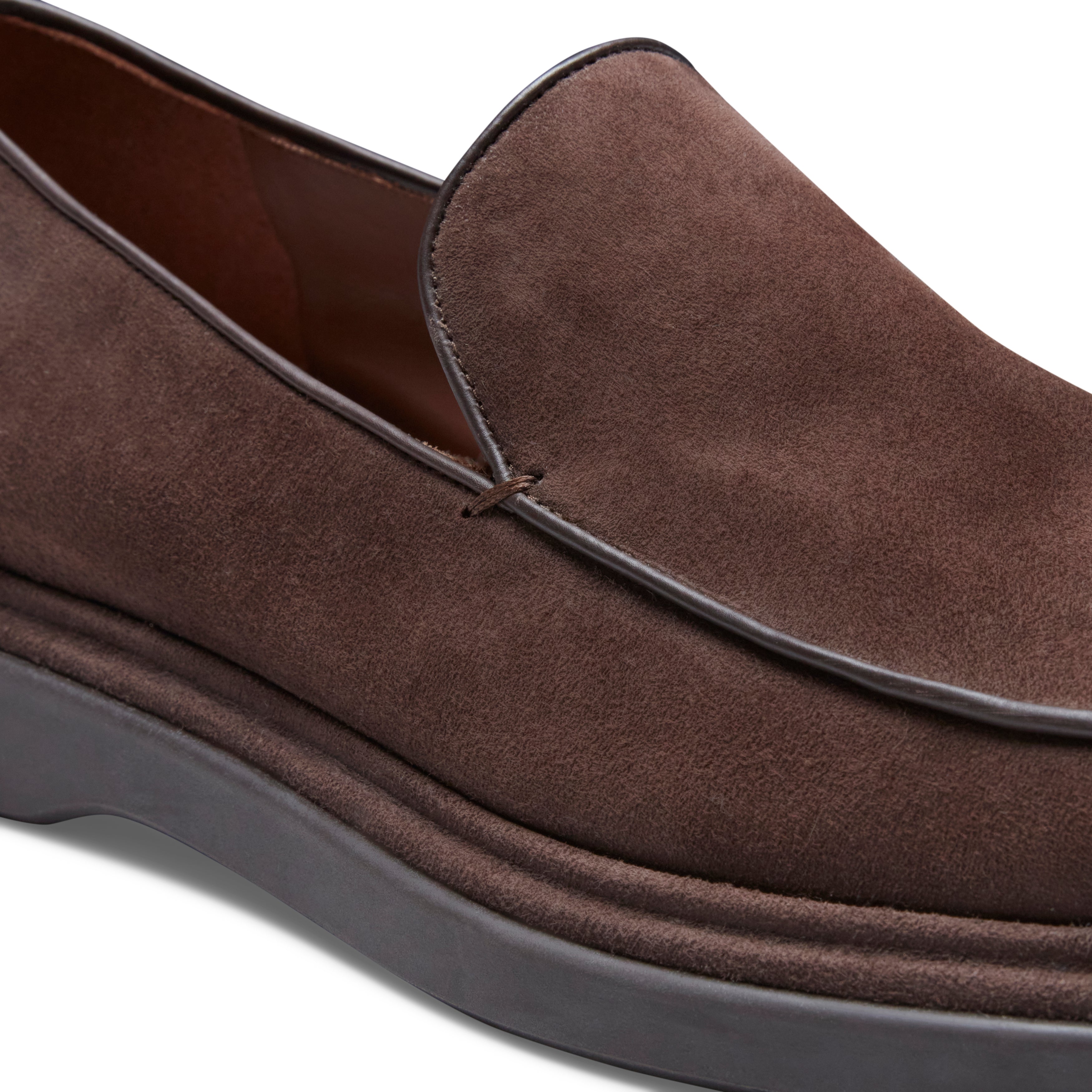 F.lli Rossetti 14894 mocassino uomo ebano suede