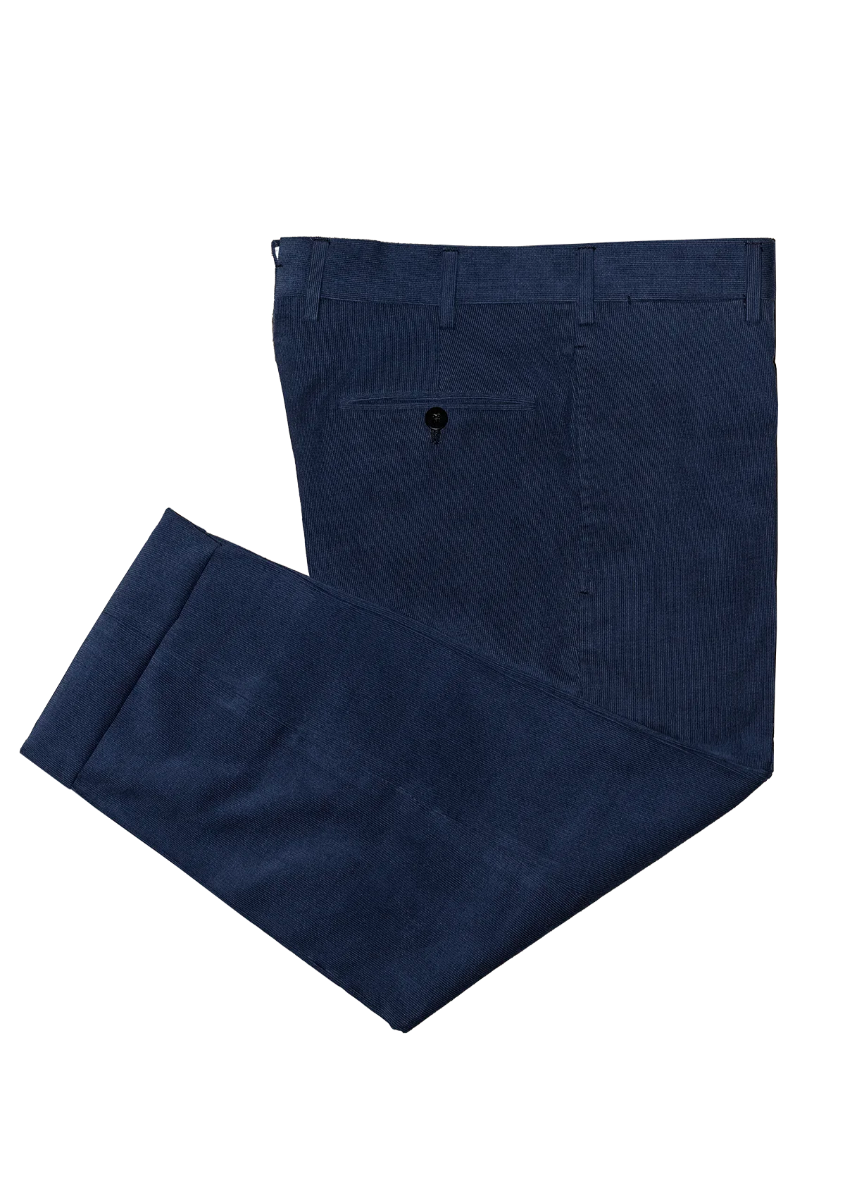 Stefano Bemer Trousers SV3029 Pantaloni Velluto Blu Cotone