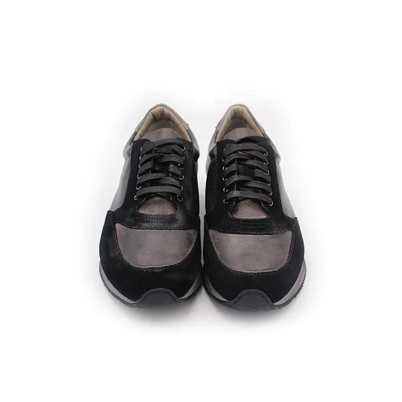 Sandro Barbera ACE Boost Sneaker Uomo Nerogrigio Pelle
