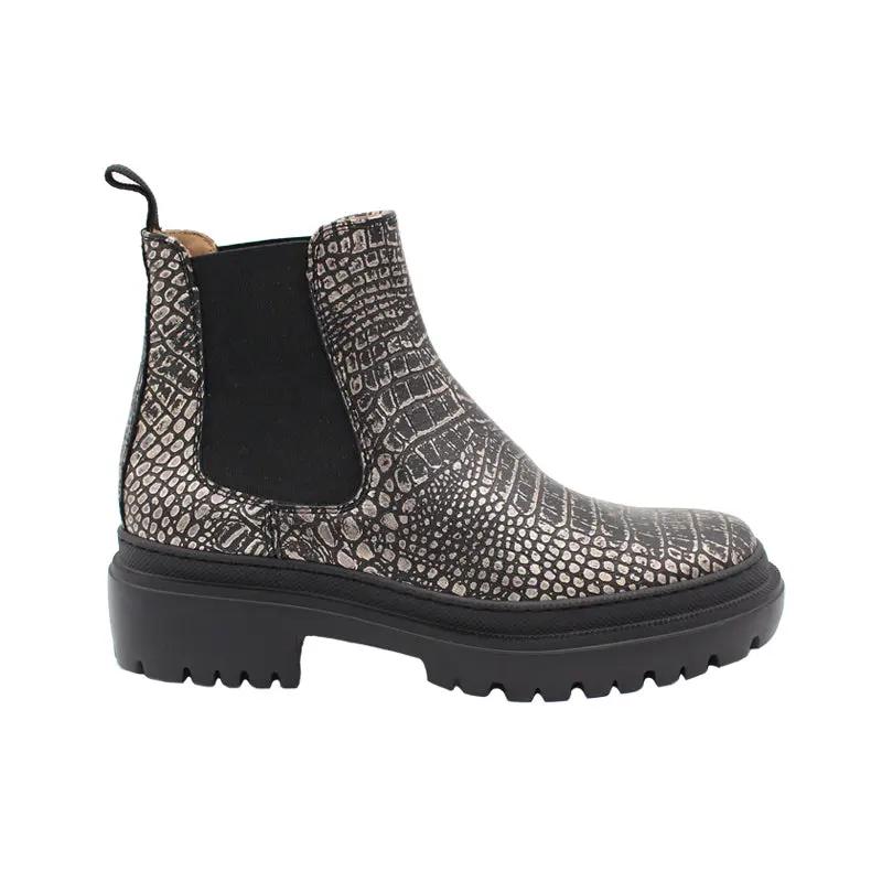 Sandro Barbera & Figli 802 stivaletto chelsea cocco metal