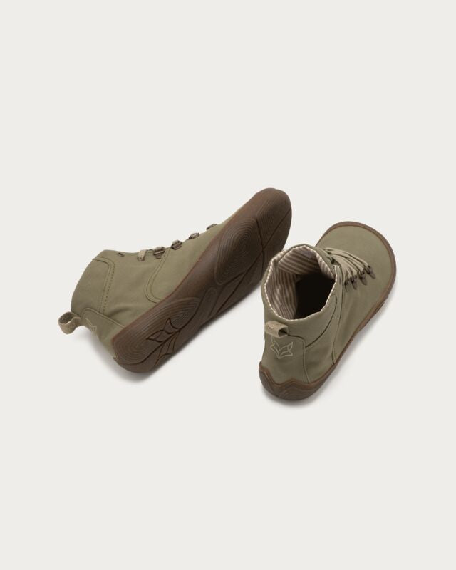 Wildling Marti khaki scarpe basse verde cotone impermeabile