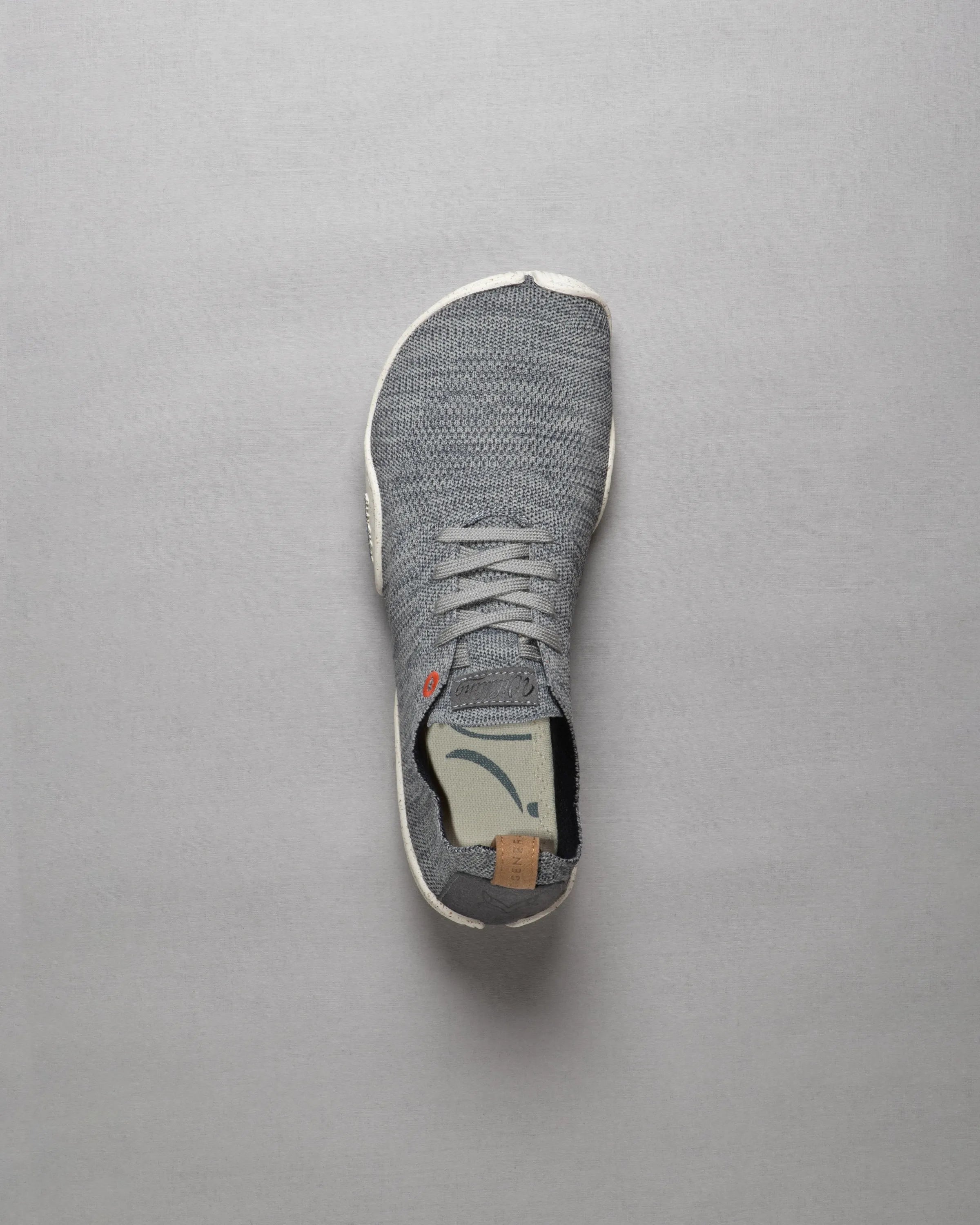 Wildling Nittugo gray slip-on scarpe scalze grigie merino
