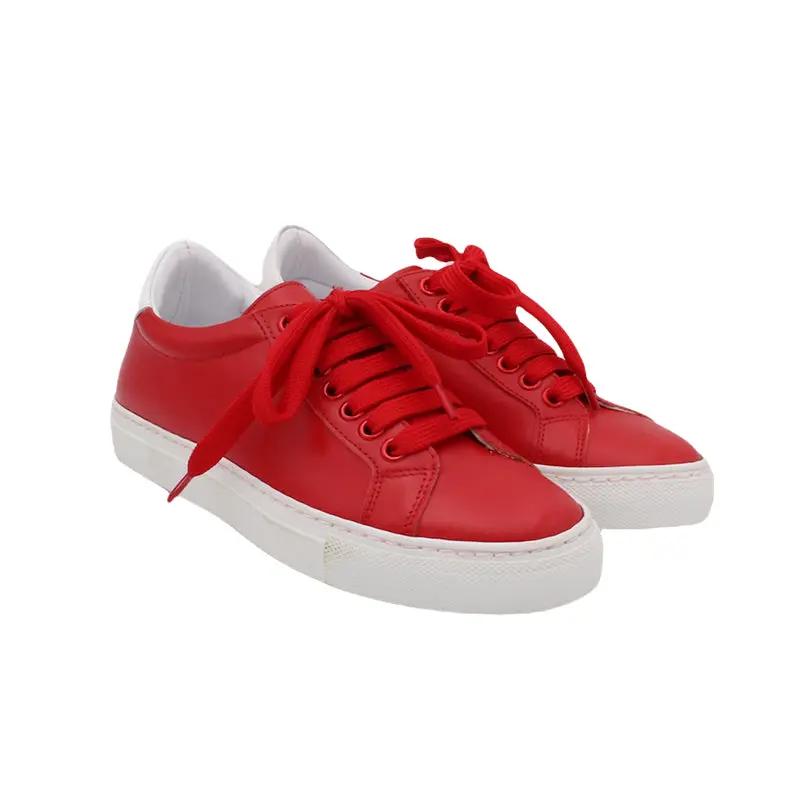 Sandro Barbera & Figli VA9 Basic sneakers donna ginger bianco pelle