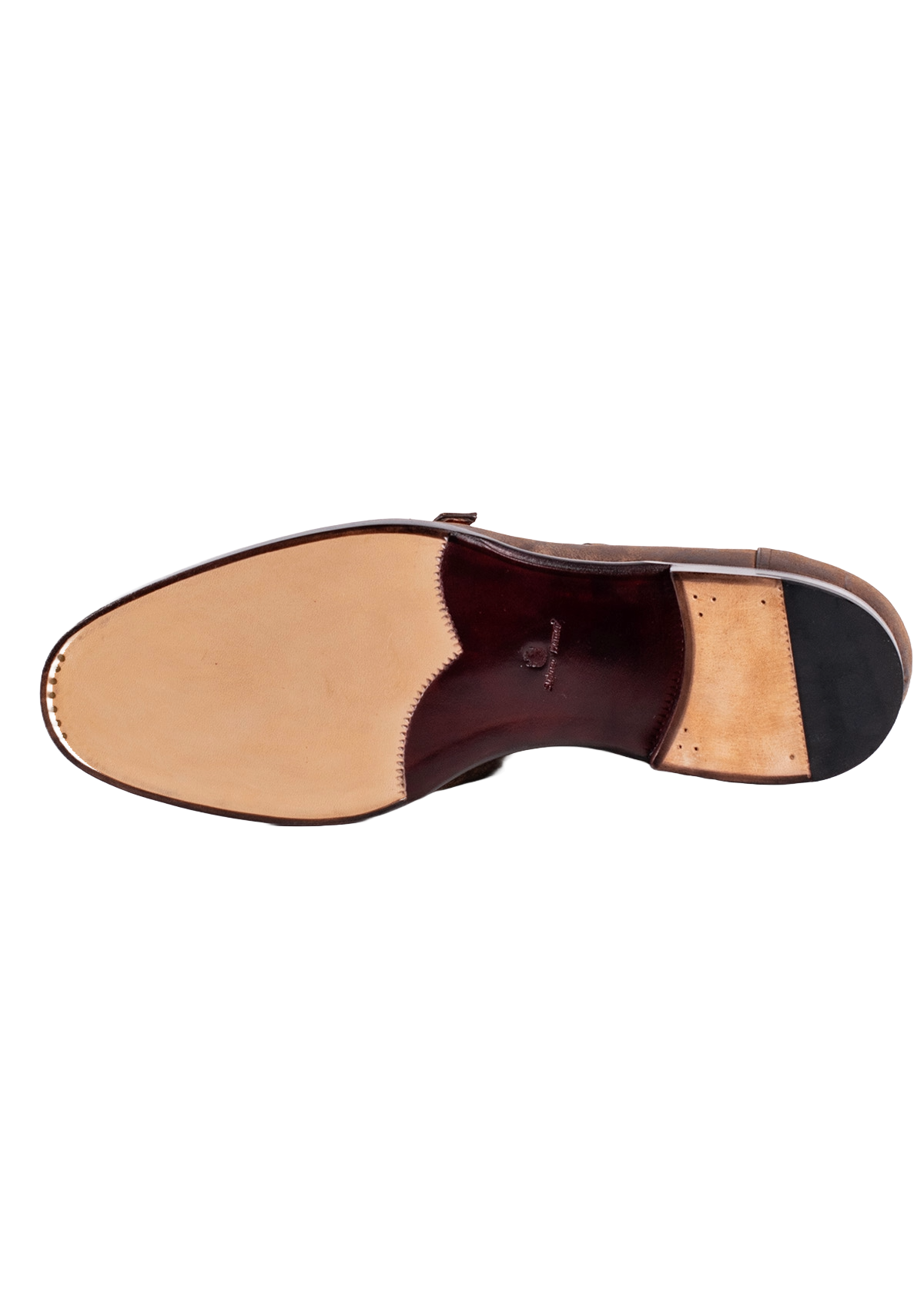 Stefano Bemer Monks C2340 scarpe double monk tabacco kudu