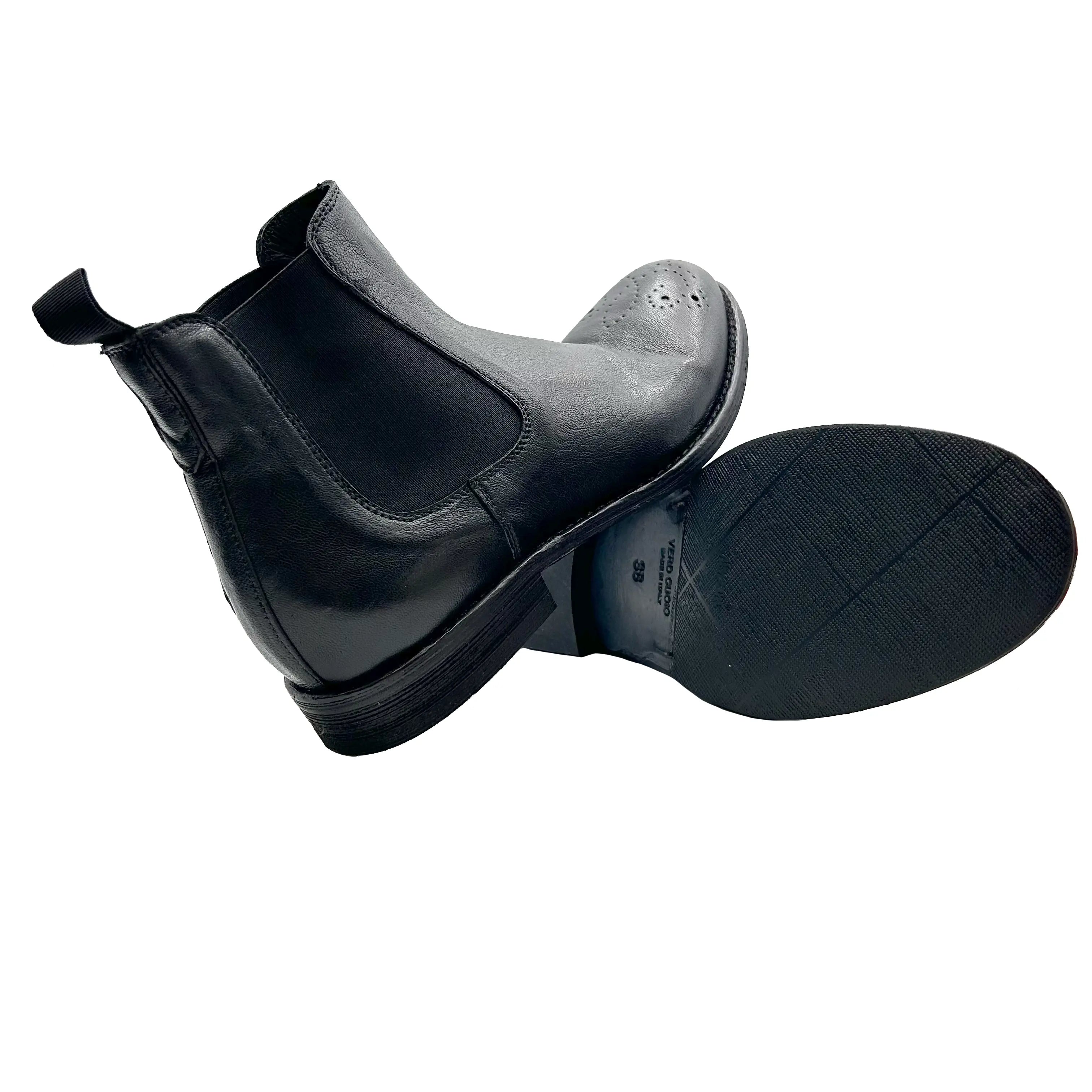 Sandro Barbera Stone Wax D30206 Fiore stivaletti donna nero