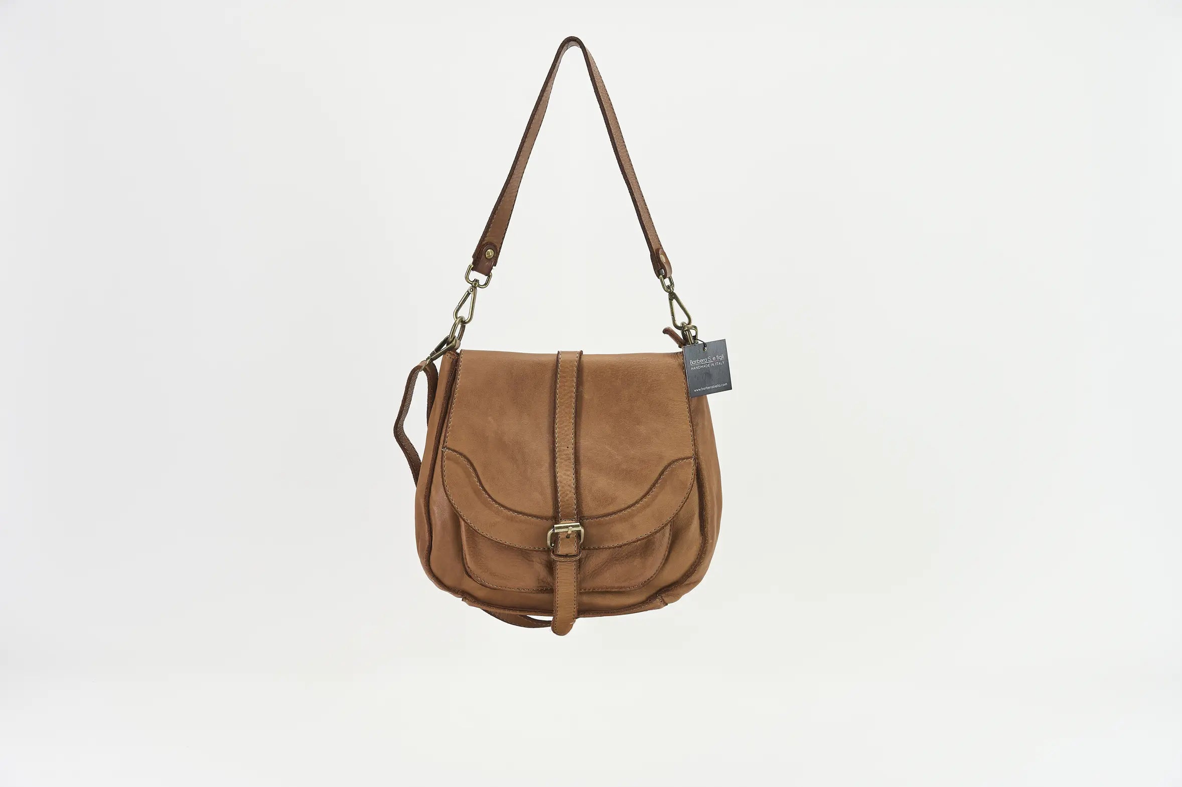 Sandro Barbera & Figli 2030 borsa pelle cuoio 28x26x10 cm