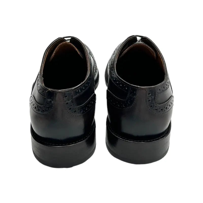 Sandro Barbera & Figli 44205 Oxford scarpe uomo marrone pelle