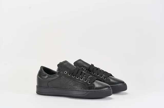 Sandro Barbera B68 Chill sneaker uomo nero pelle bufalo