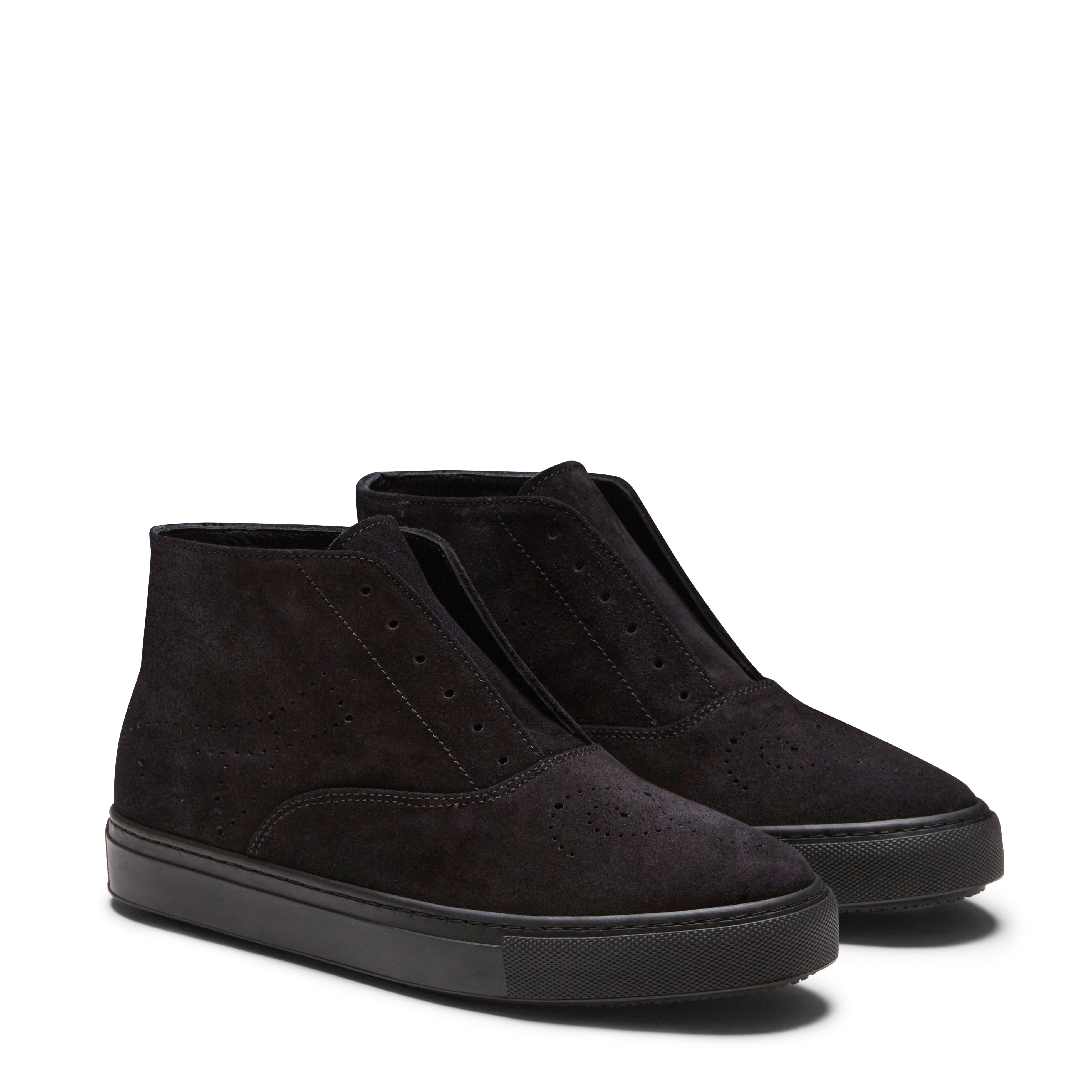 F.lli Rossetti Hobo Sport Desert Boot Nero Suede Donna