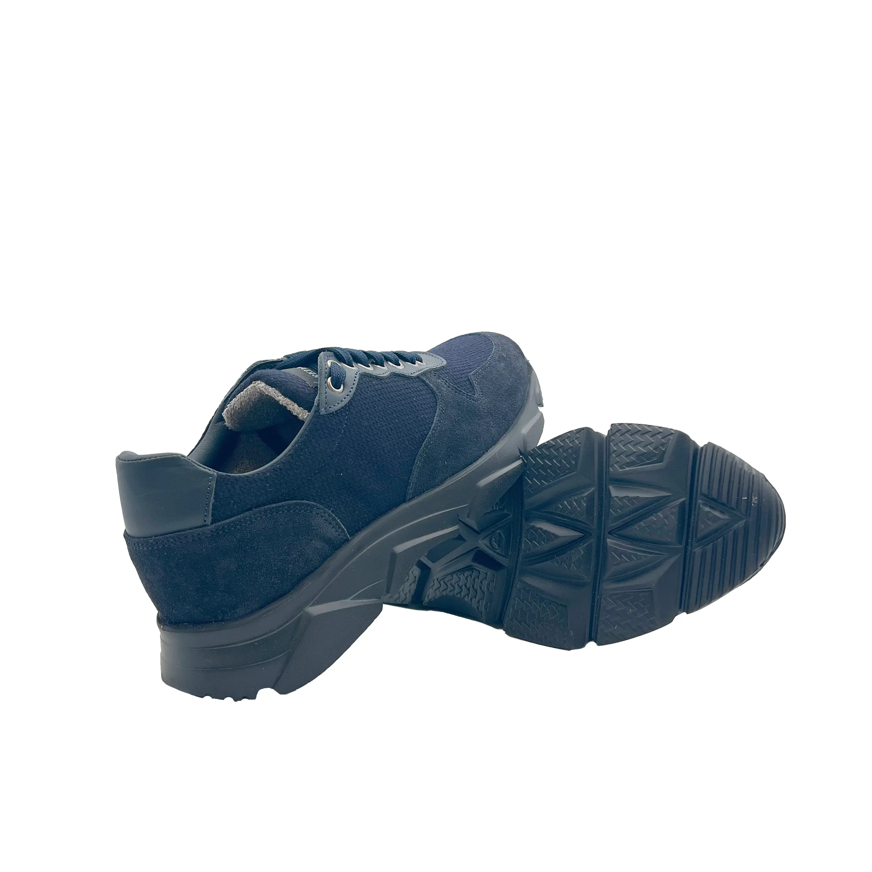 Sandro Barbera Wooly City Run Sneaker Lana Merino Blu