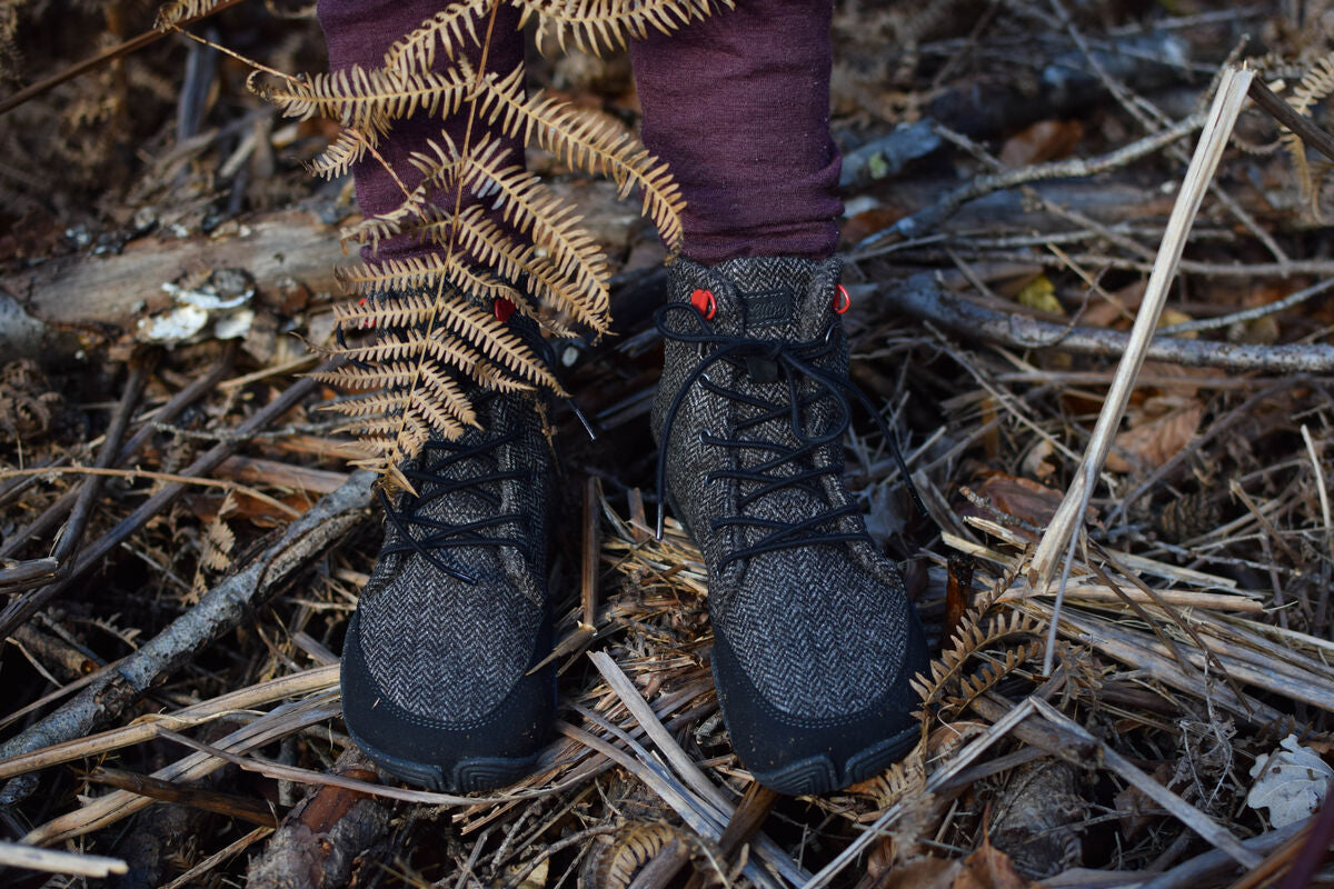 Wildling Shoes North Wolf stivaletto lana nero caldo bimbo