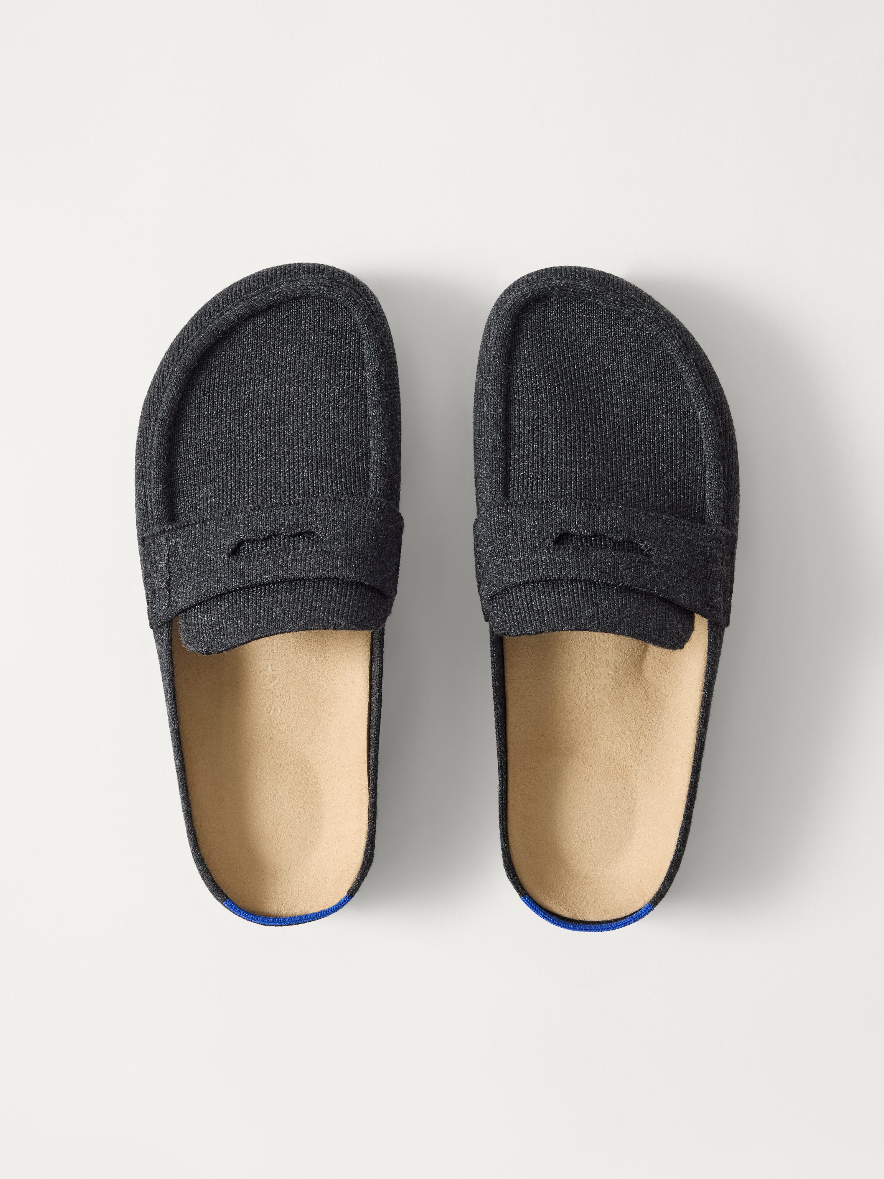 Rothy's Clogs The Penny Clog zoccoli Soft Black lana merino