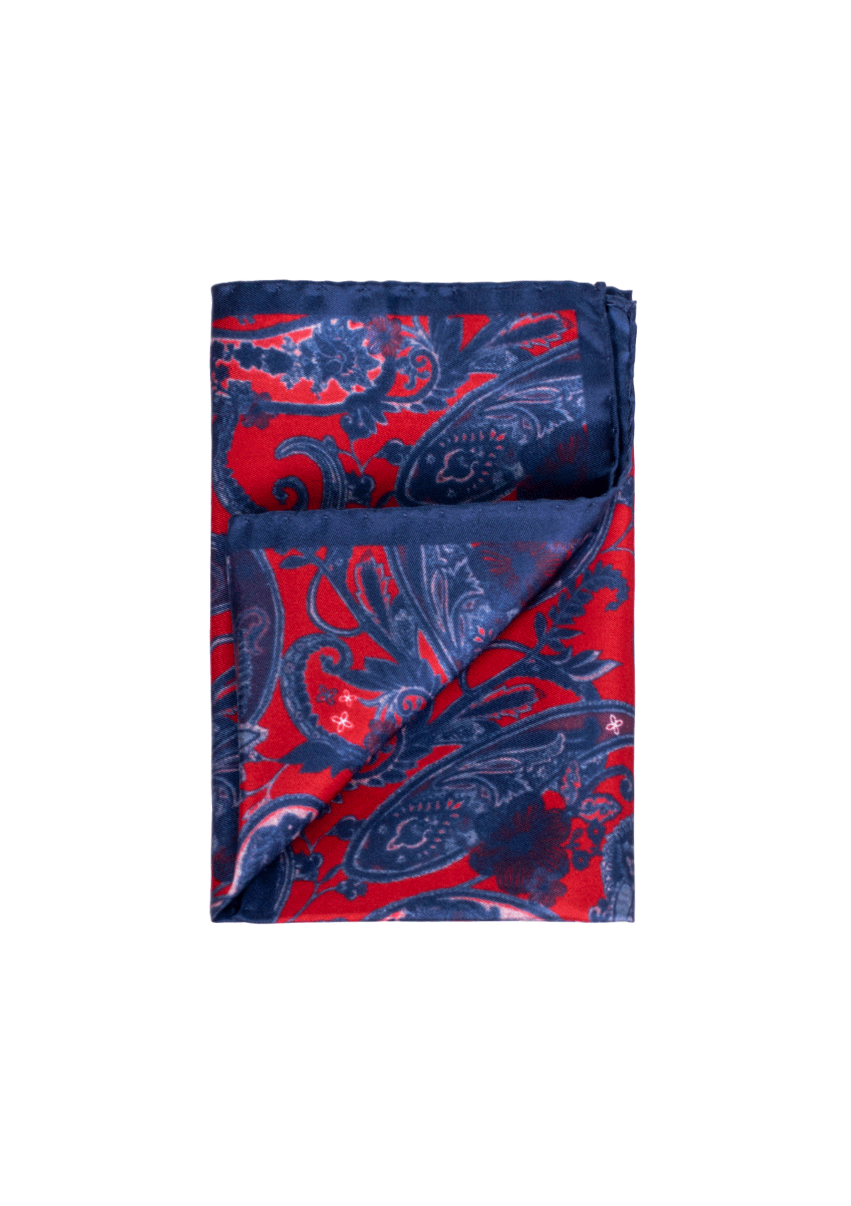 Stefano Bemer Pocket Squares SV5004 seta paisley floreale