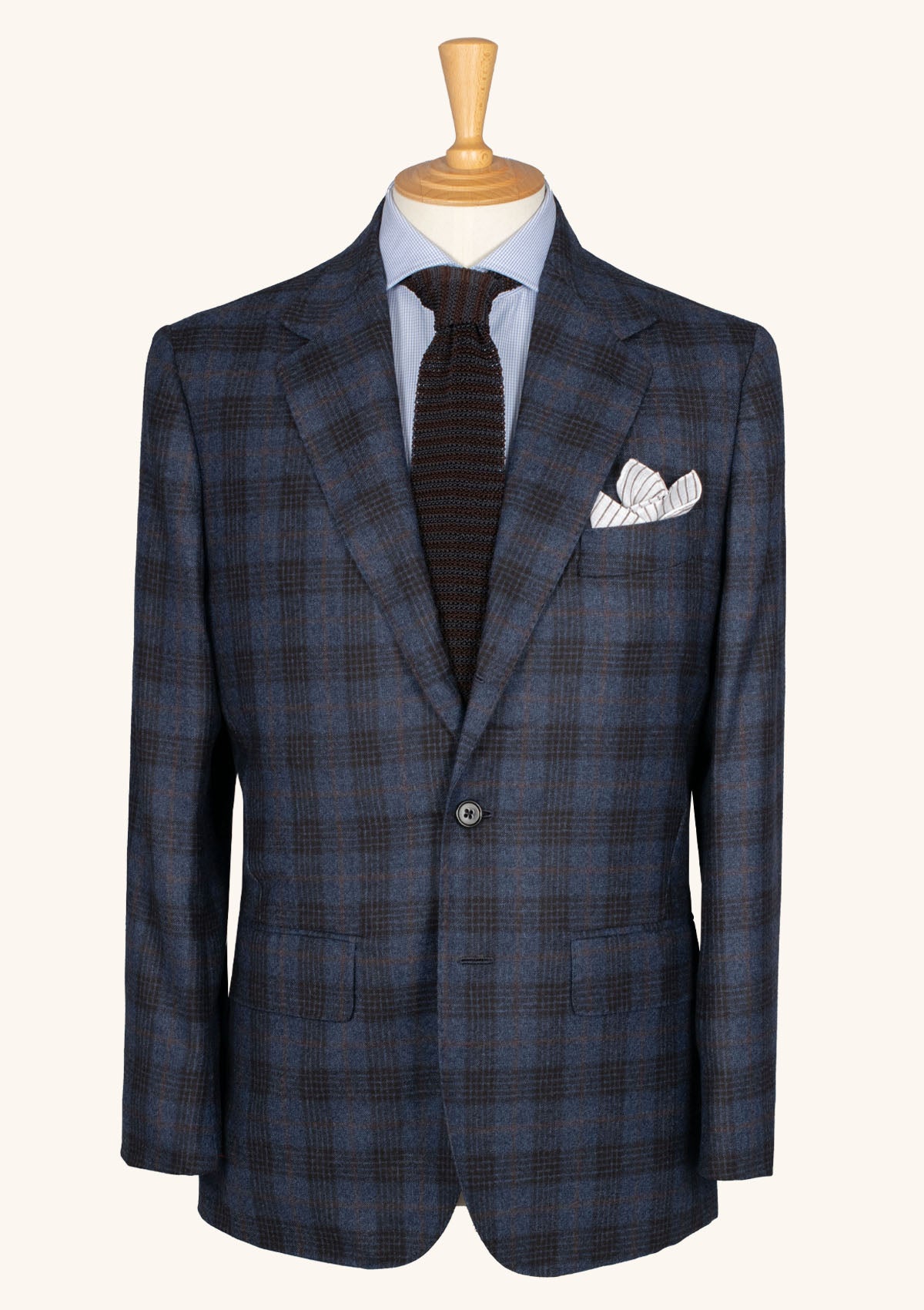 Stefano Bemer Blazers SV2132 blazer quadri cashmere