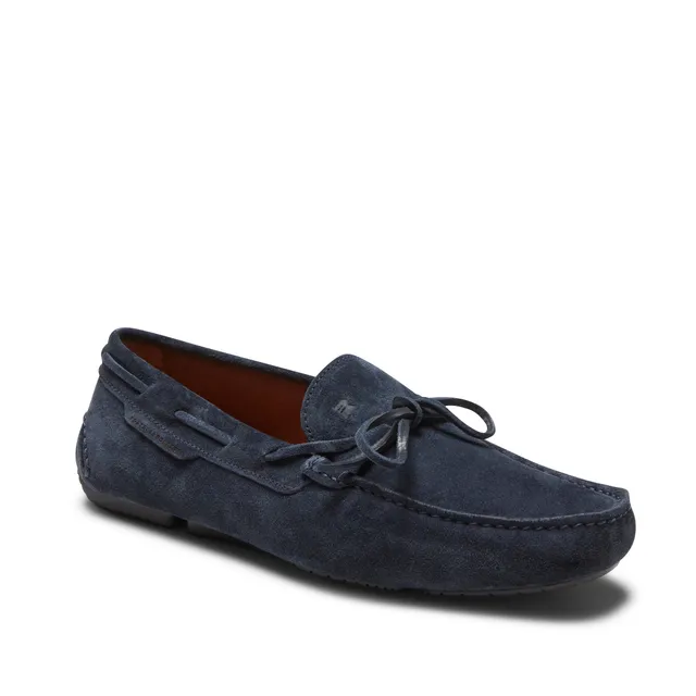 F.lli Rossetti 28138 mocassino Driver suede blu marine