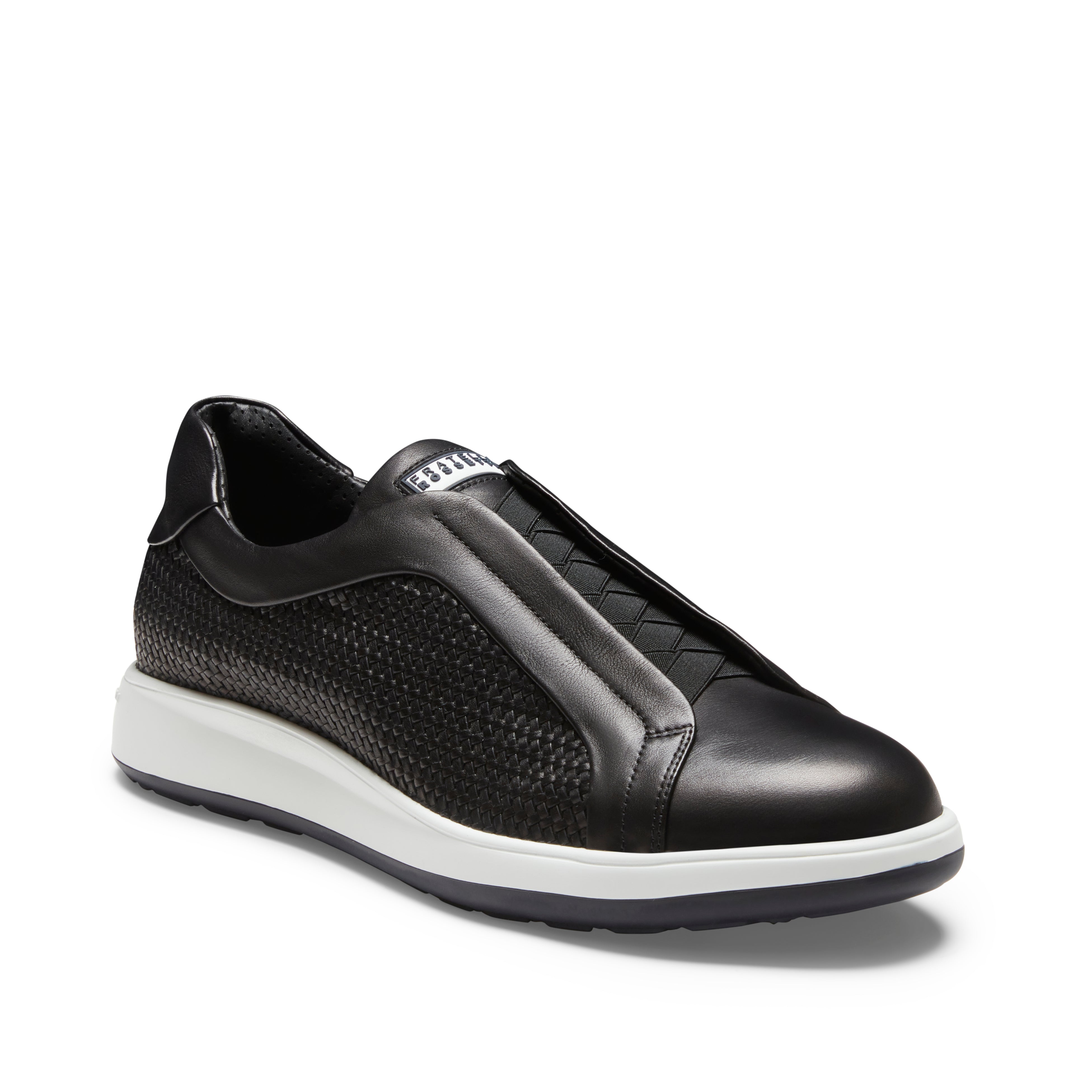 F.lli Rossetti 47237 Sneaker Pelle Uomo E.Nero Elastici