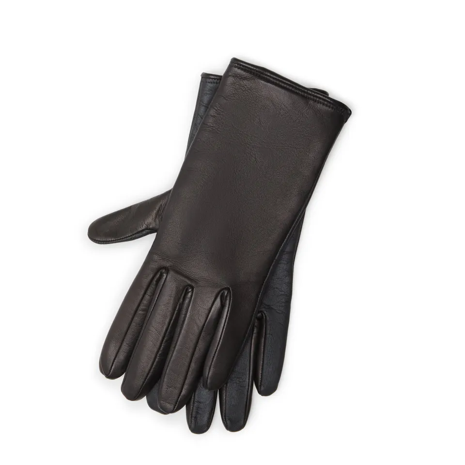 F.lli Rossetti 92242 Guanto Pelle Donna Nero Touch Nappa