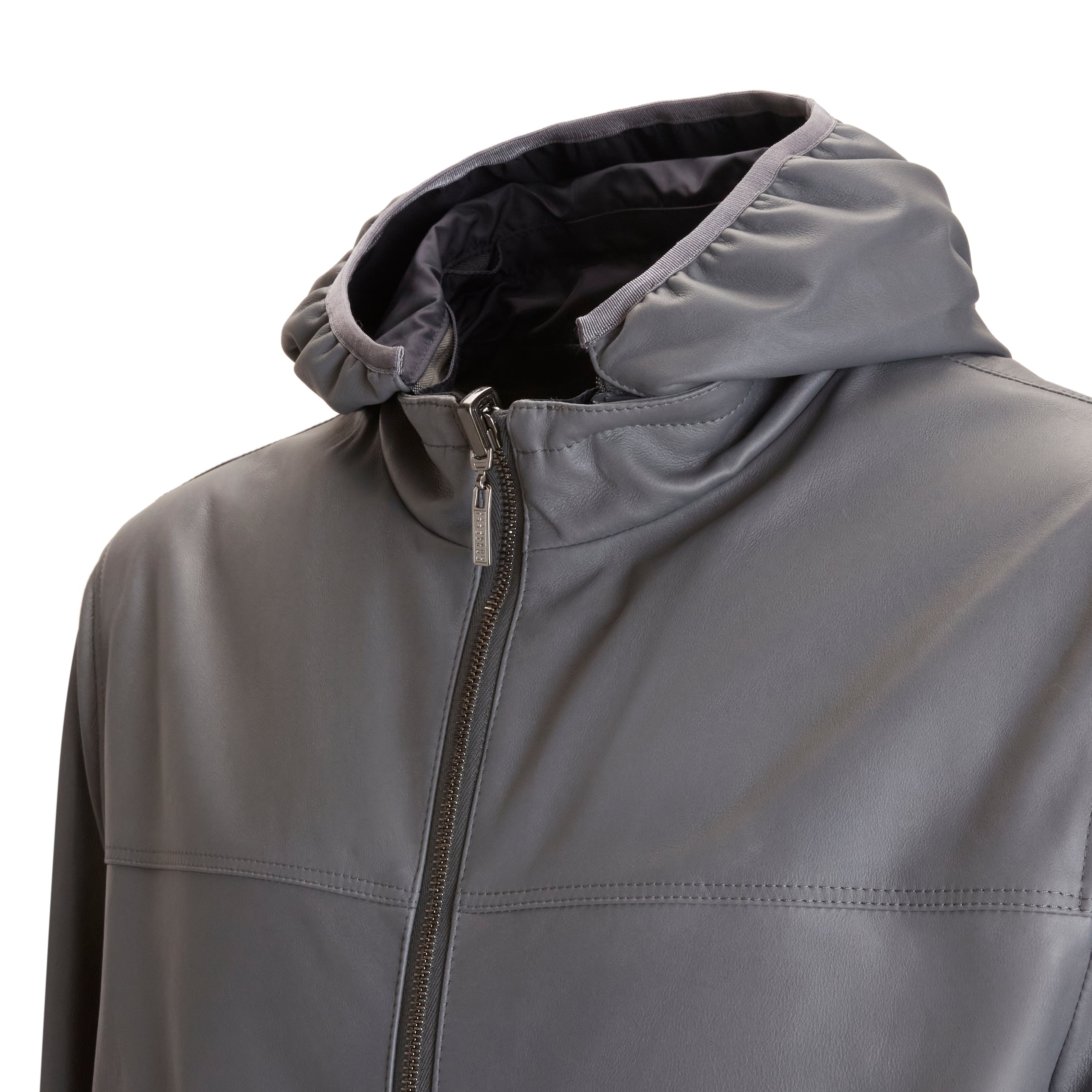 F.lli Rossetti 99772 Giubbino Reversibile Uomo Fango Pelle
