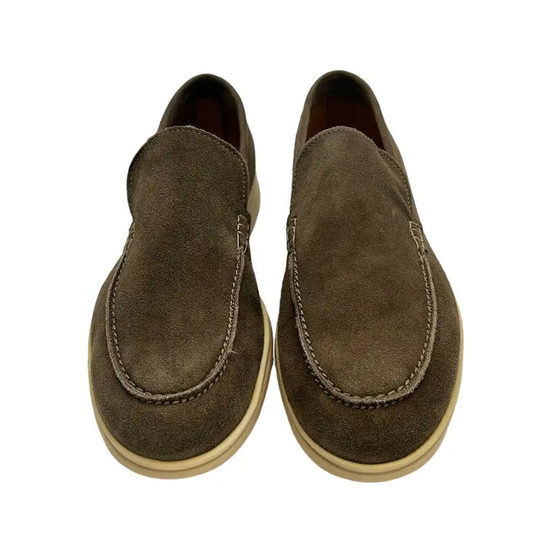 Sandro Barbera Stringate Uomo 5780 Loafer Moro Camoscio