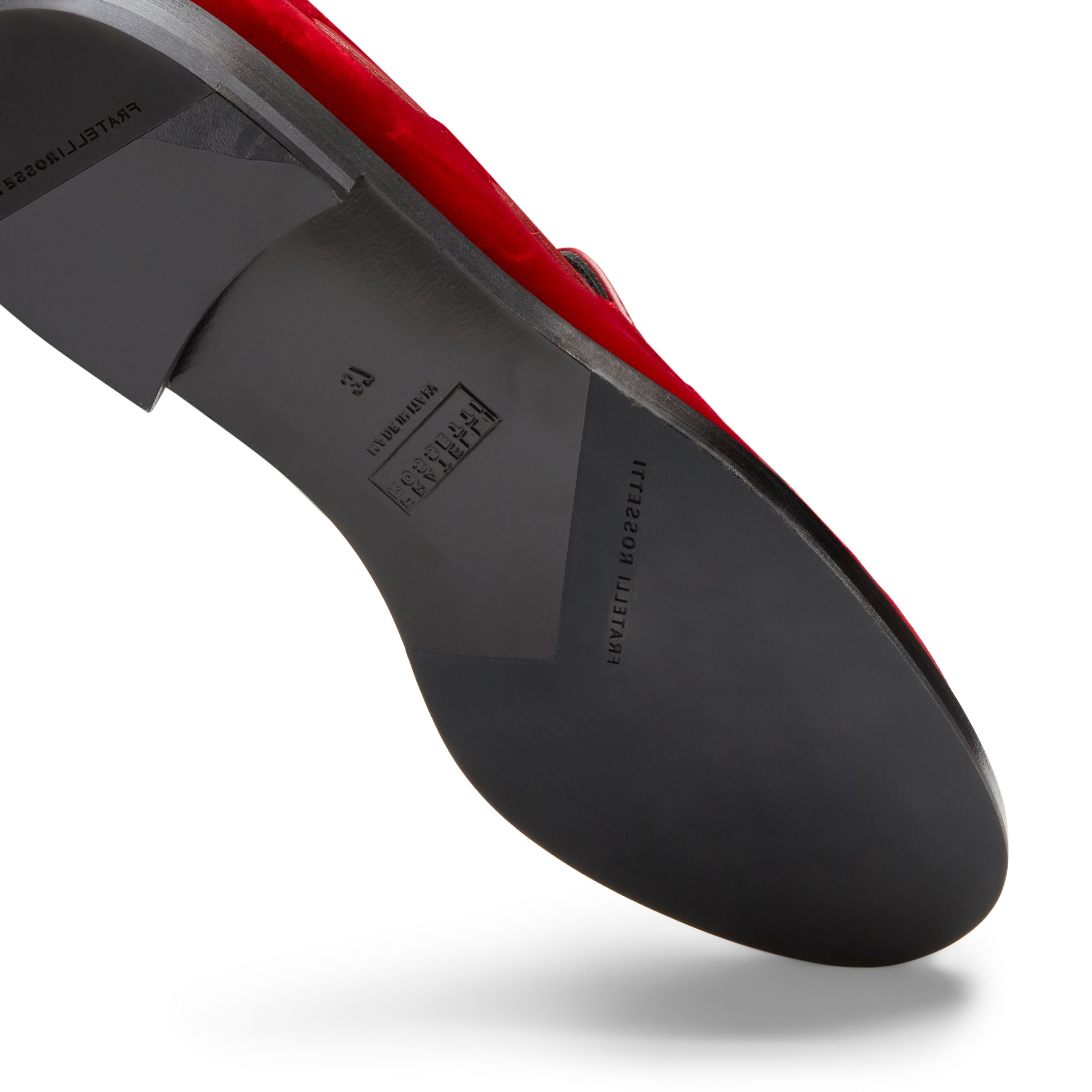 F.lli Rossetti Brera 68284 Mocassino Donna Rosso Velluto
