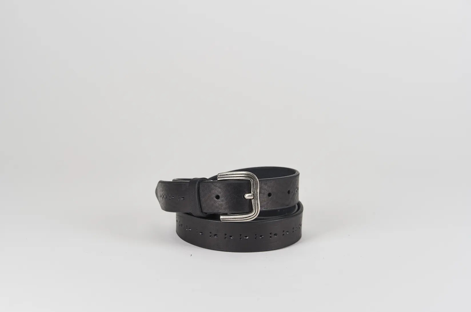 Sandro Barbera 004 Cintura Nero Cuoio 3 cm XS 100 cm