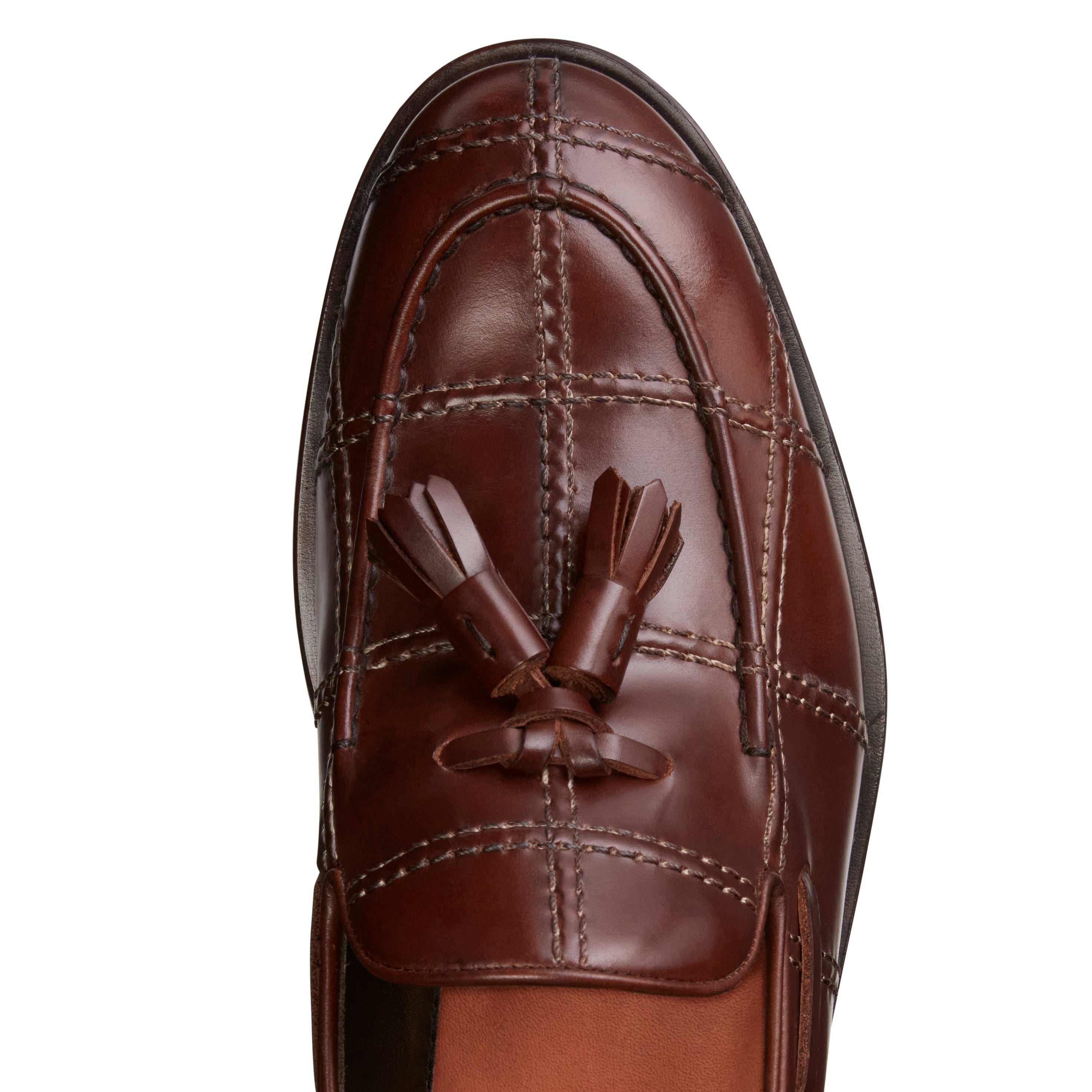 F.lli Rossetti Brera Check 15268 mocassino uomo moro pelle